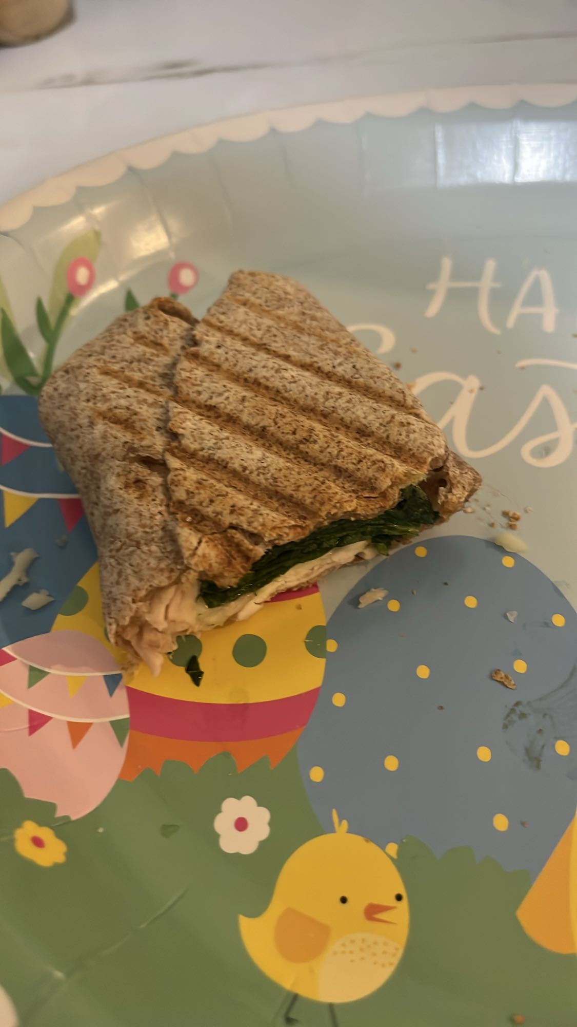 Kuřecí špenátový wrap