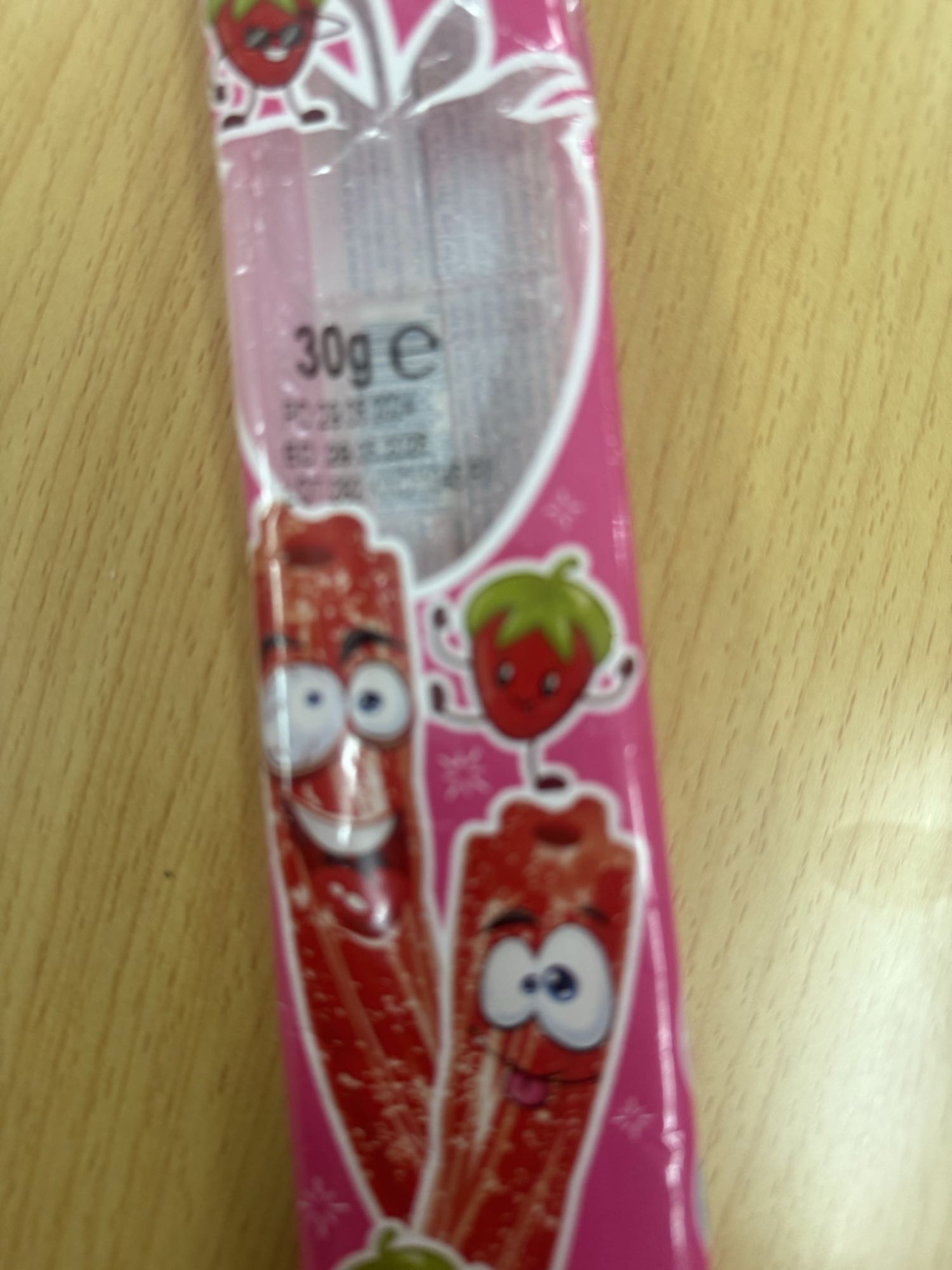 Strawberry Candy Sticks