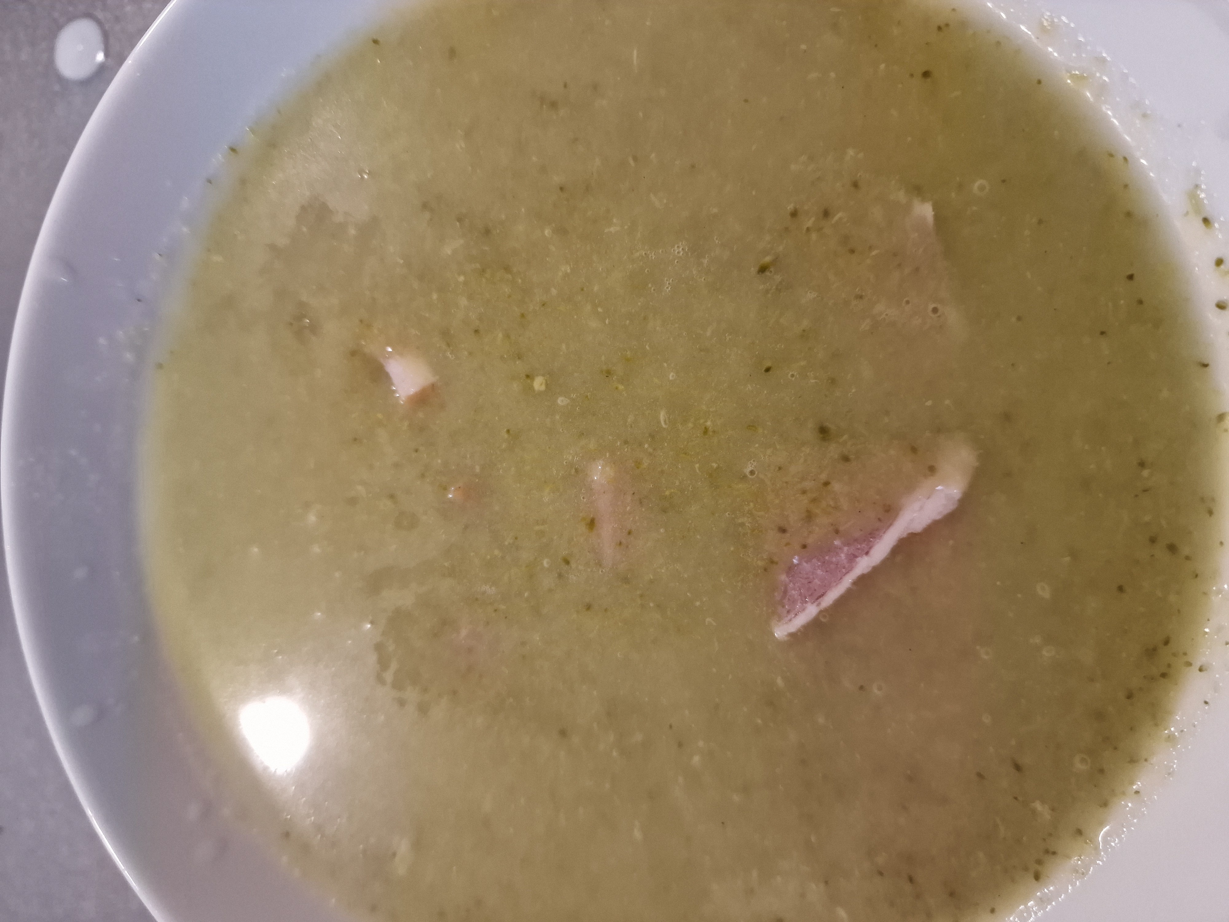 Broccoli Soup with Bacon