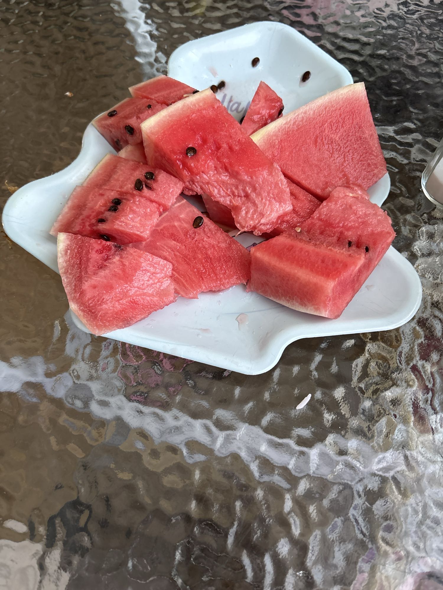 Trozos de sandía