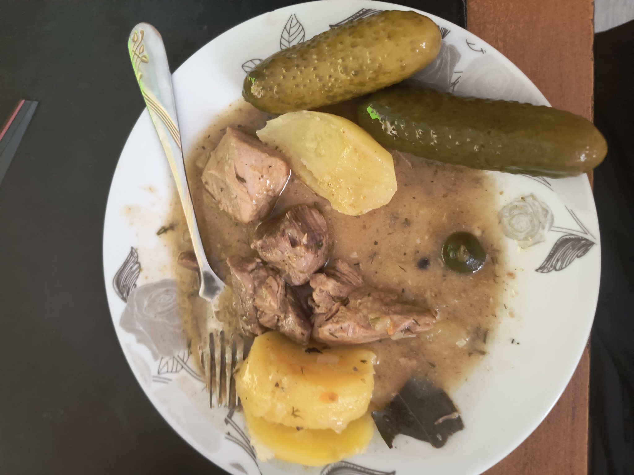 Beef Stew with Pickles