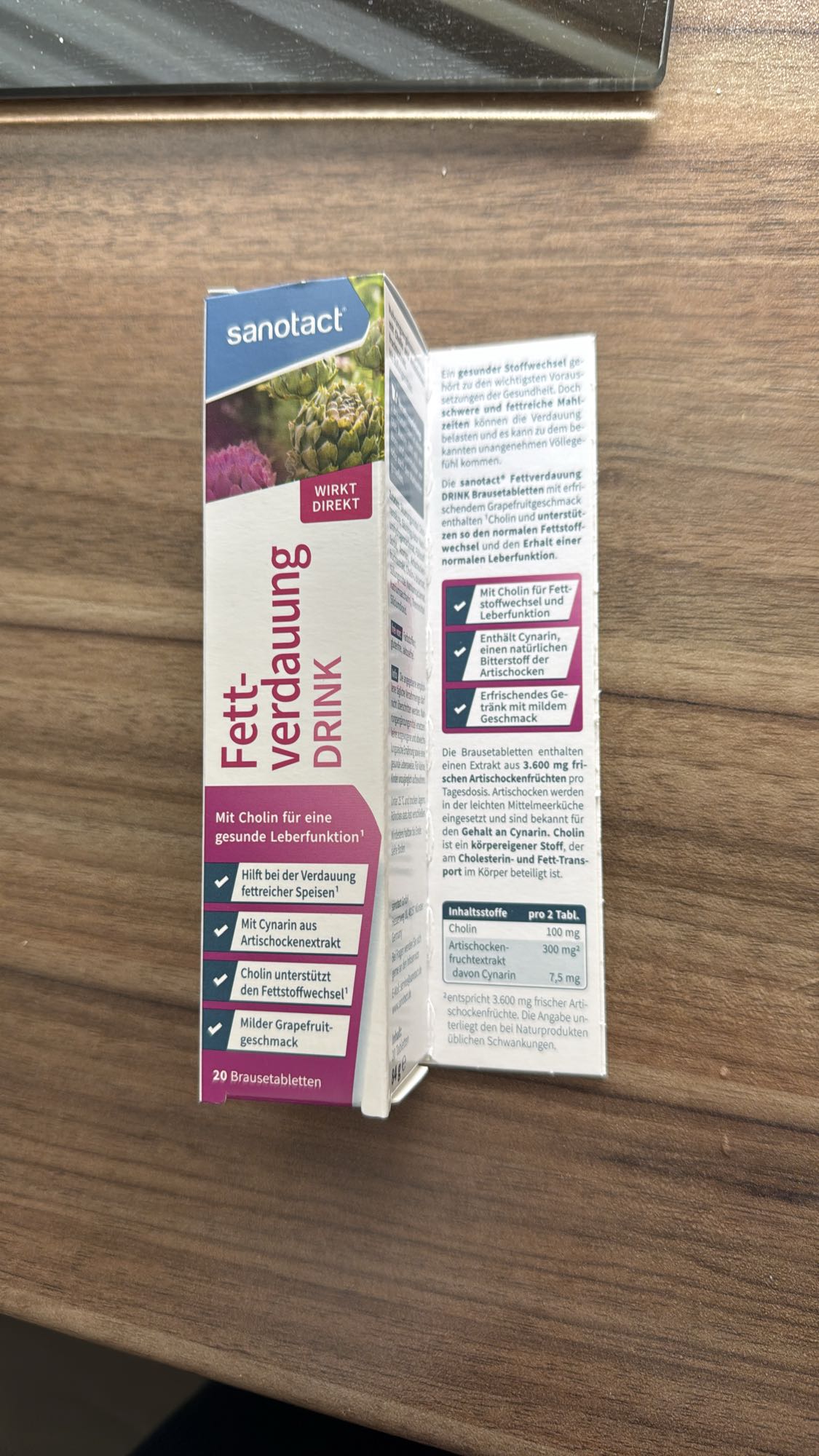 Fettverdauung Drink