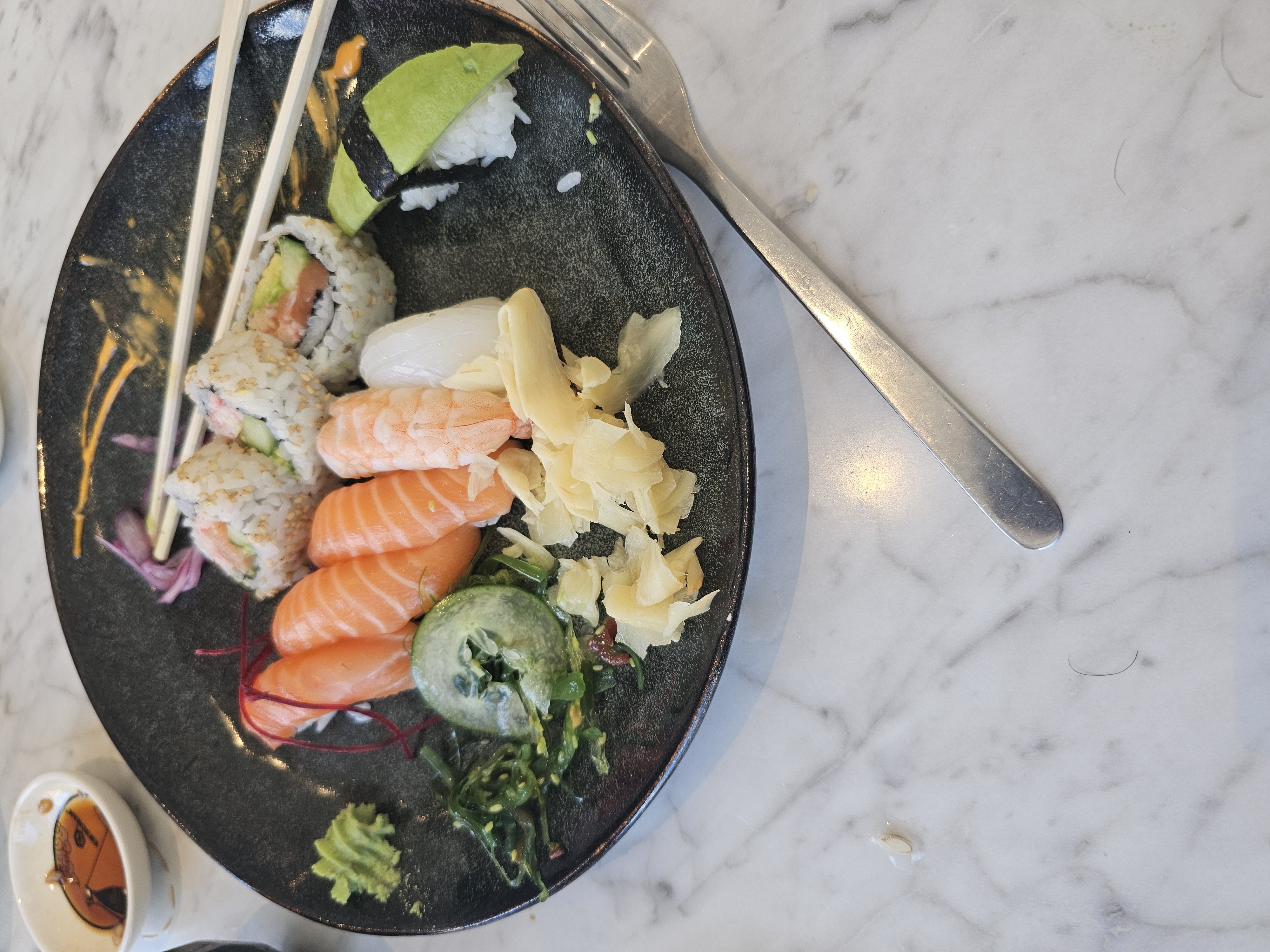 Sushi and Sashimi Plate