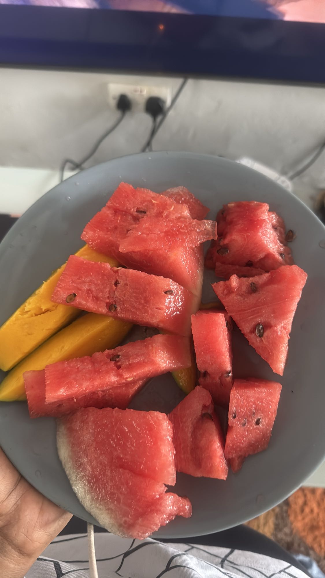 Watermelon Mango Plate