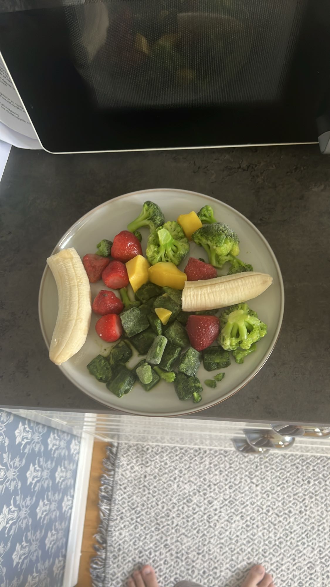 Frukt och grönsaksfat