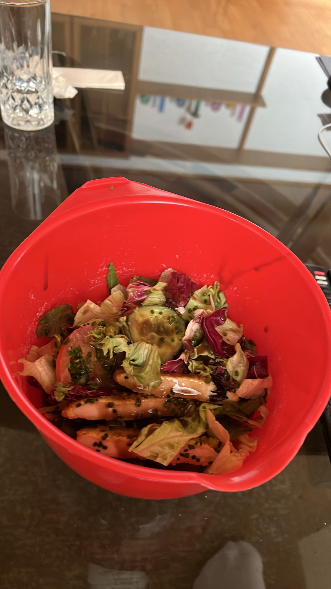 Ensalada de pollo