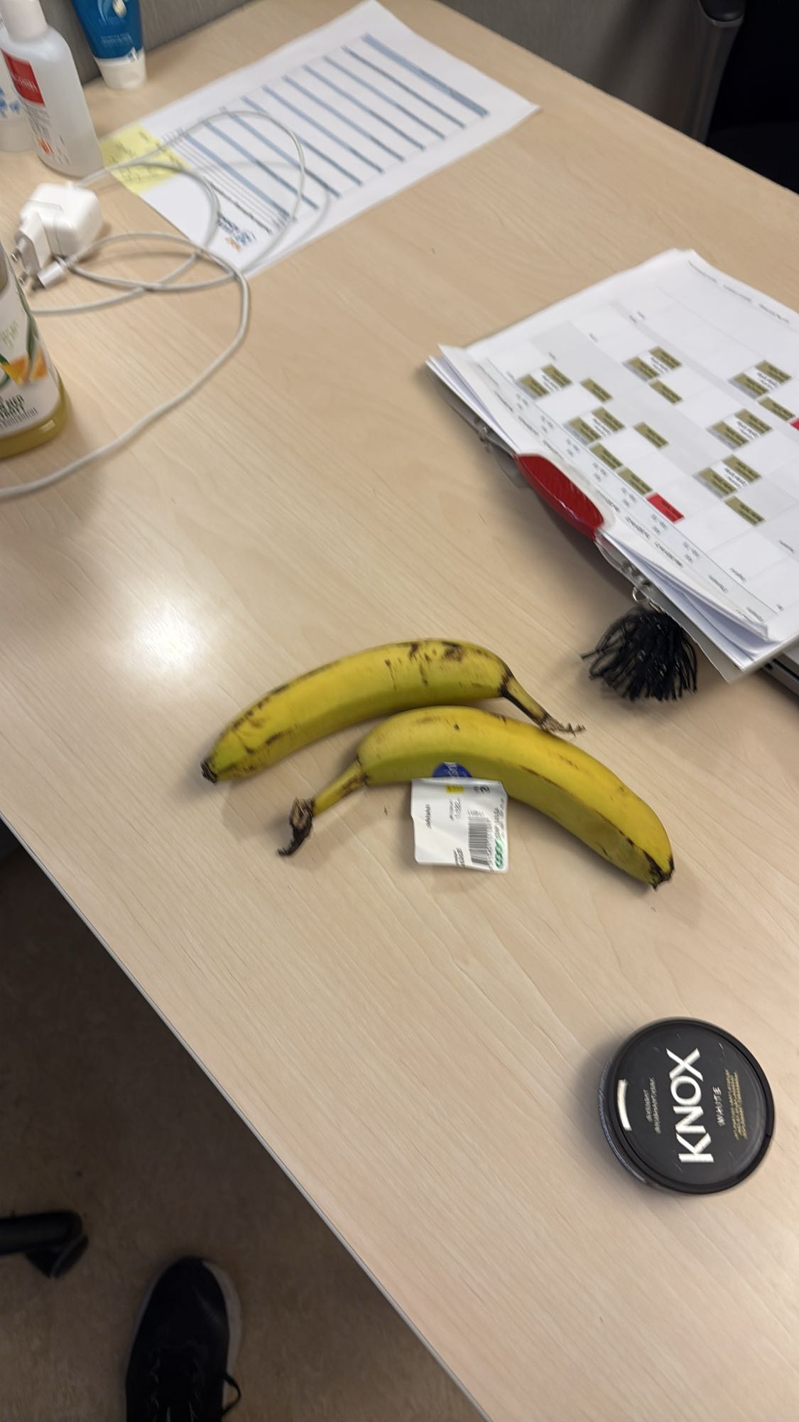 Två bananer