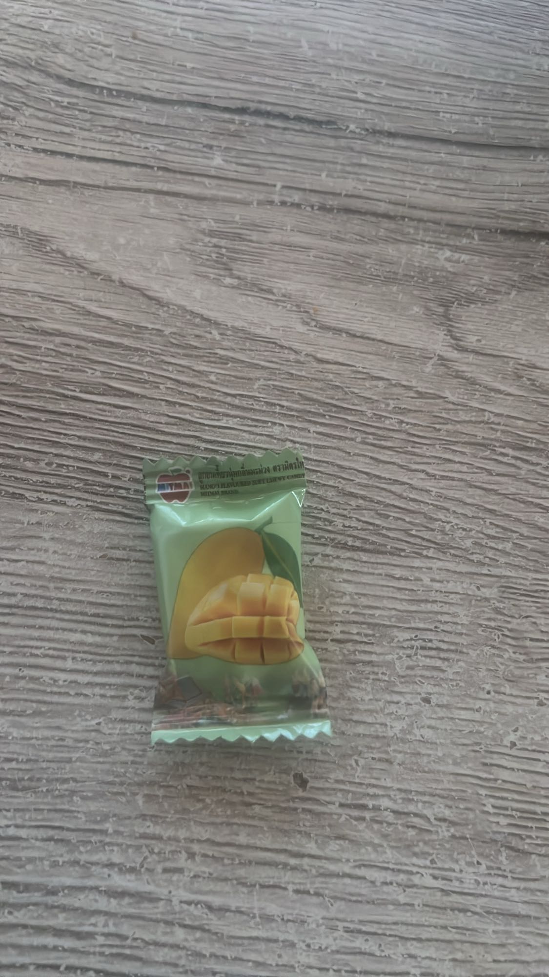 Mango chewy candy