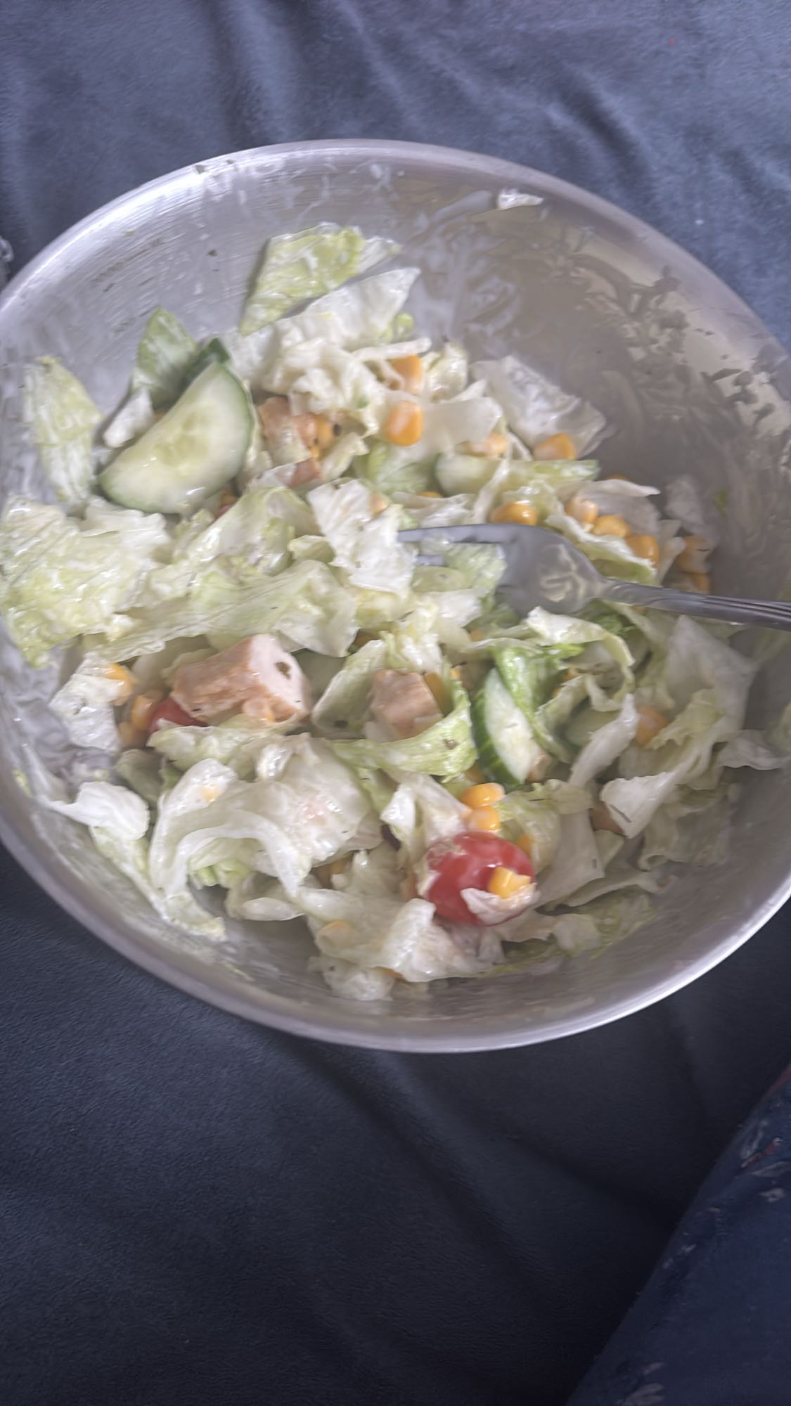 Ensalada de pollo