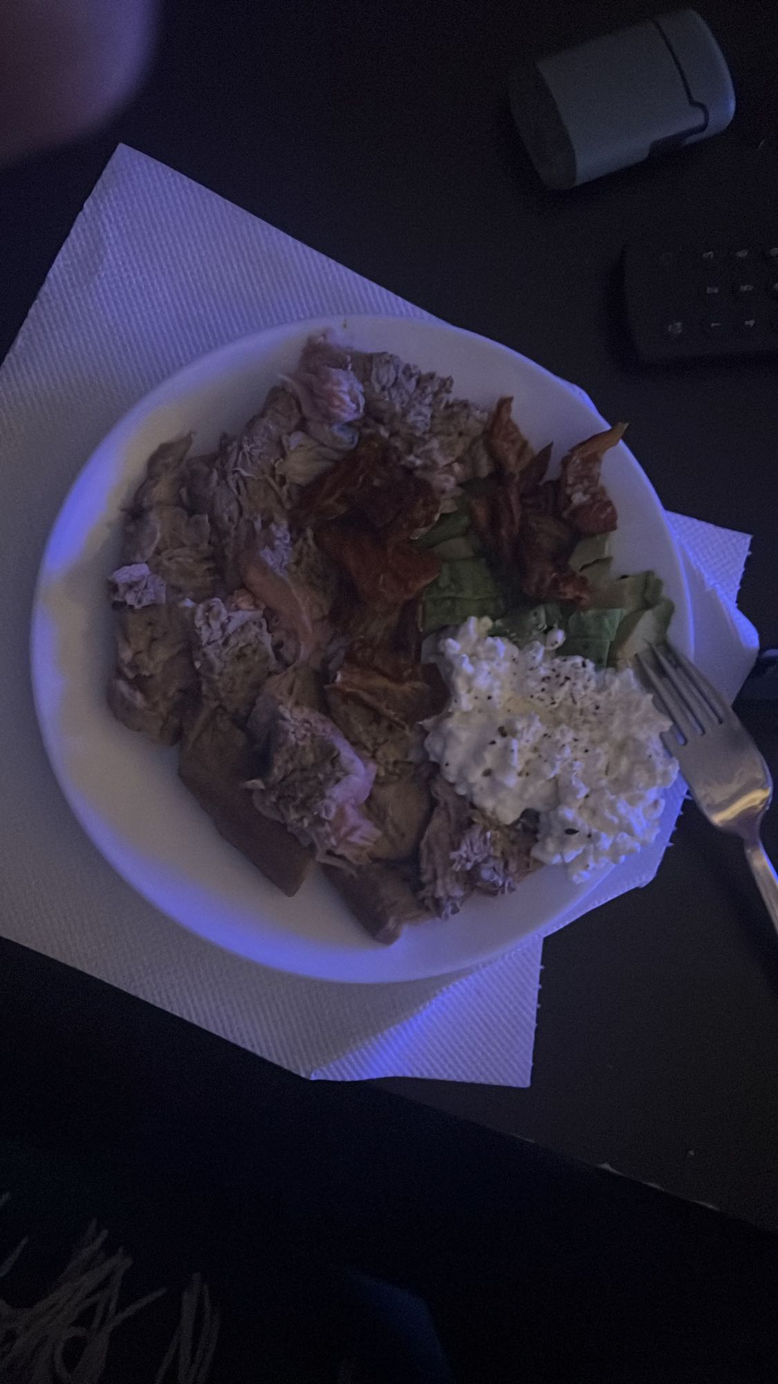 Πιάτο με κρέας και τυρί