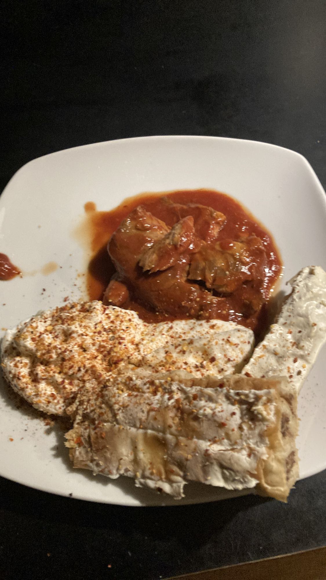 Makrill burk med kvarg