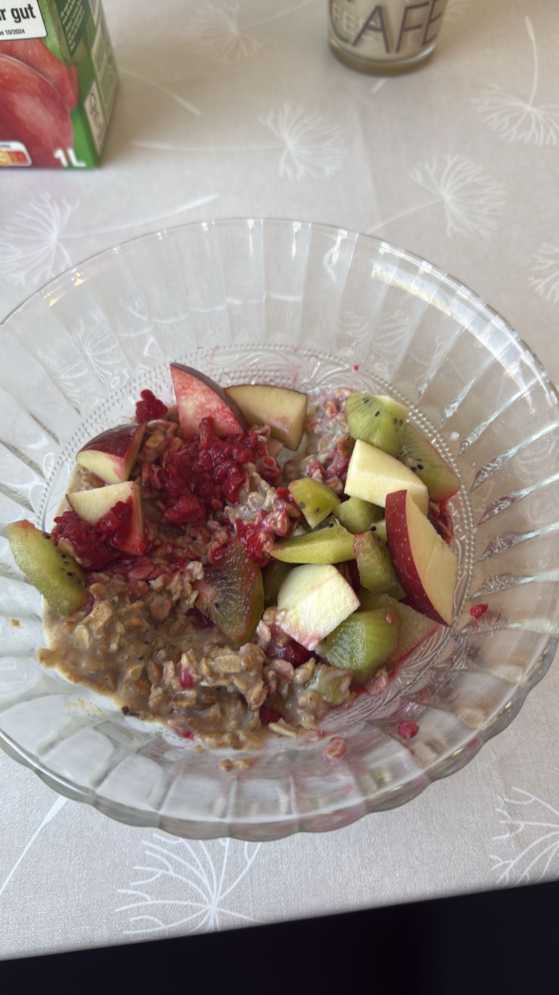 Gyümölcsös zabkása