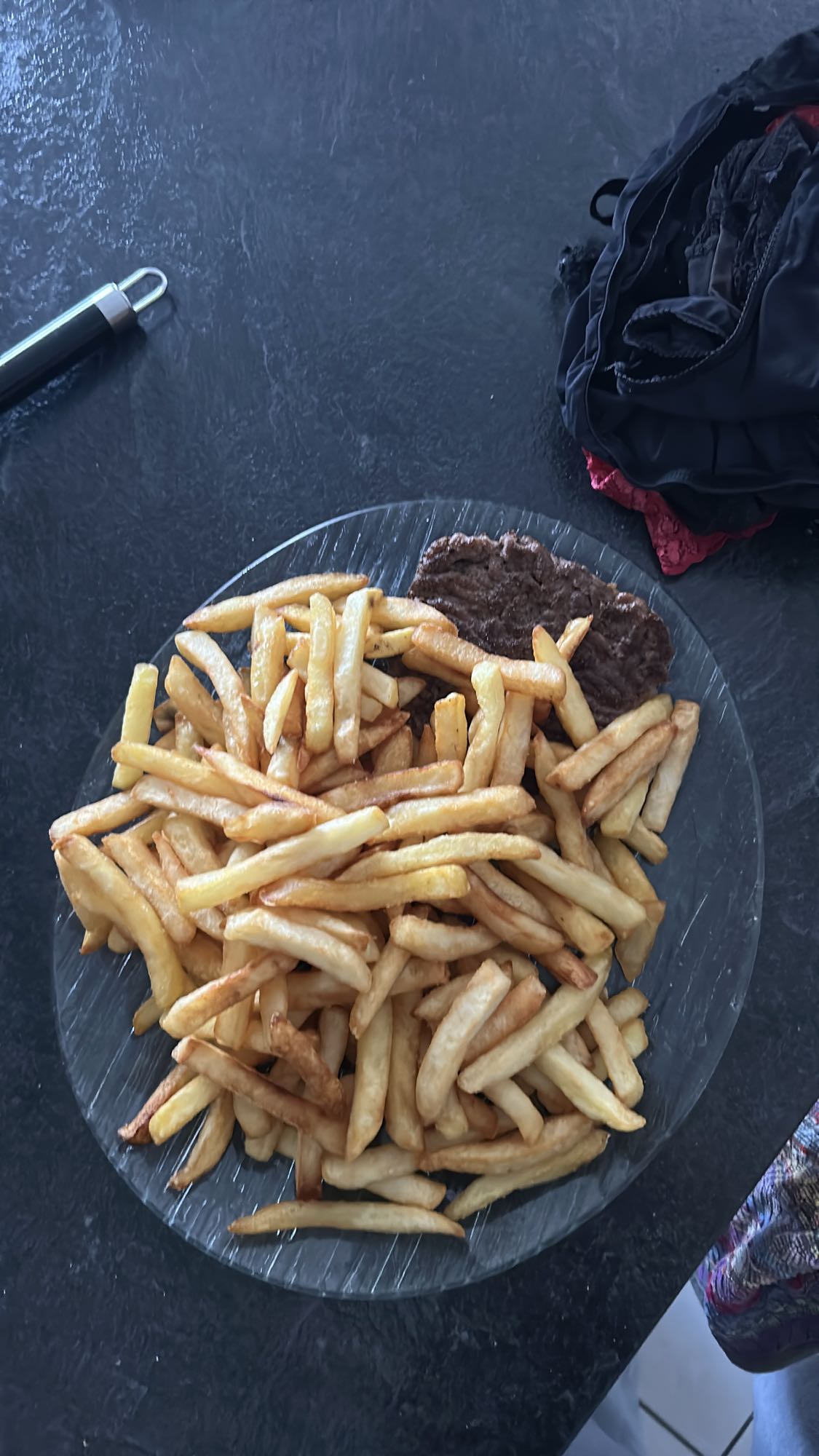 Frites et steak