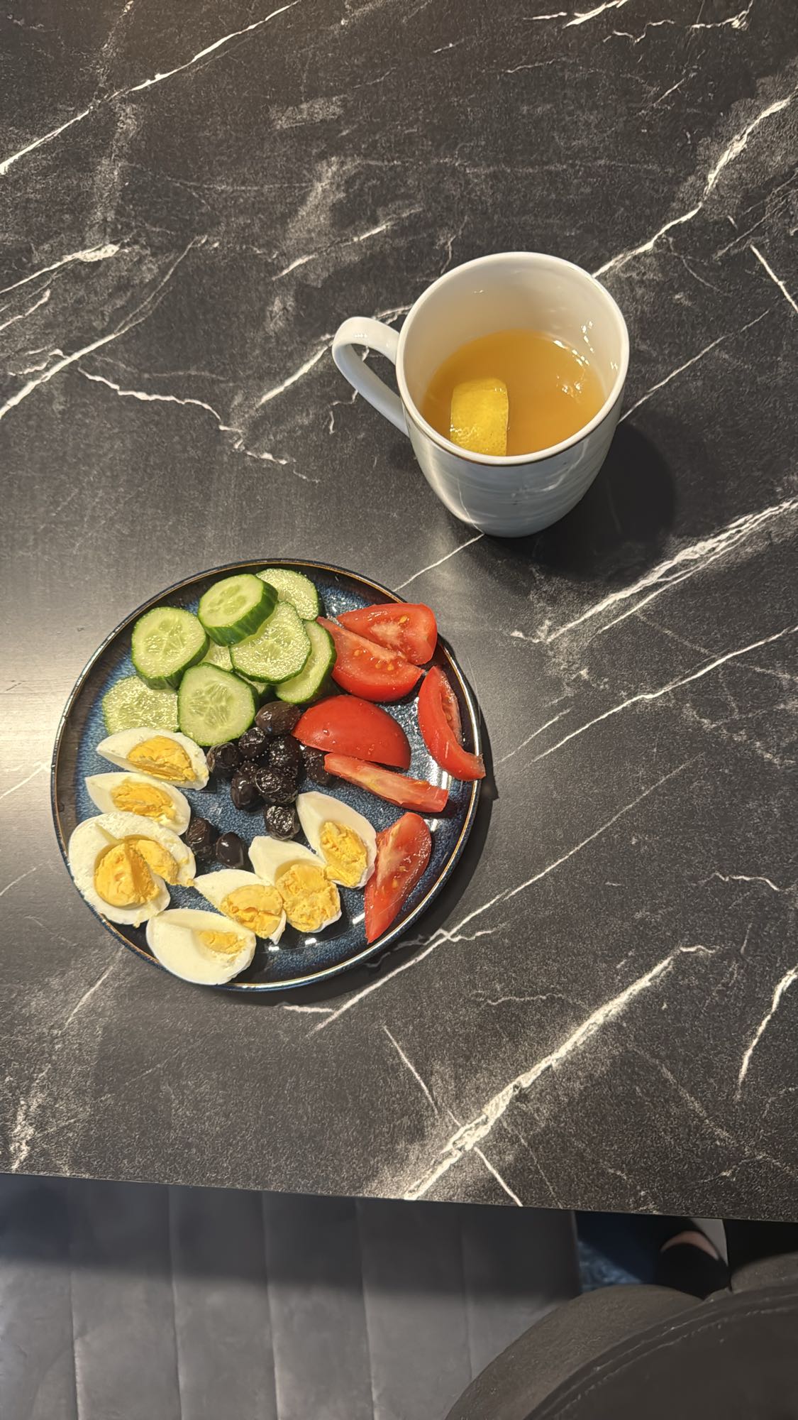 Yumurta Sebze Tabağı