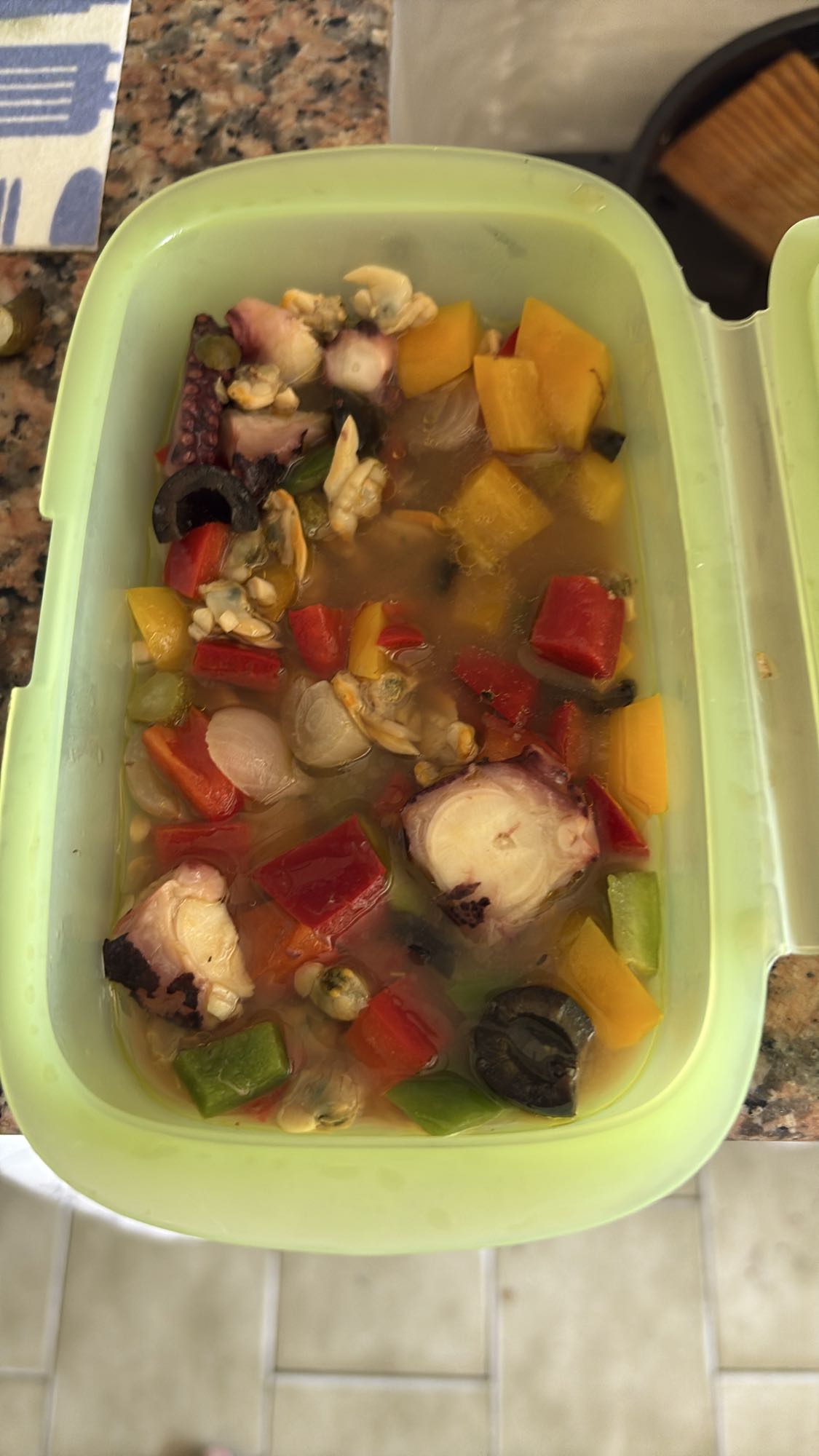 Seafood Veggie Salad