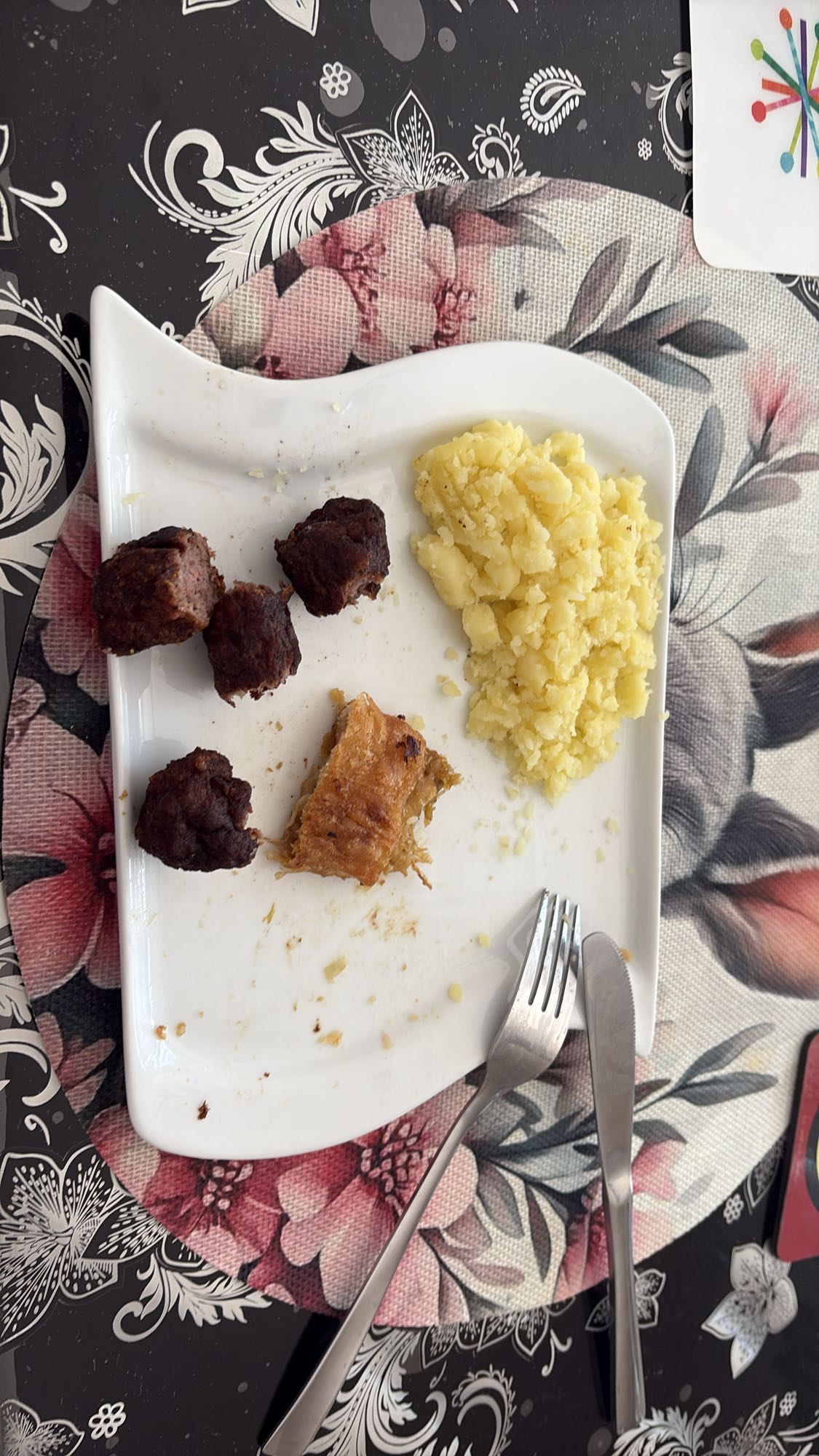 Húsgolyók krumplival