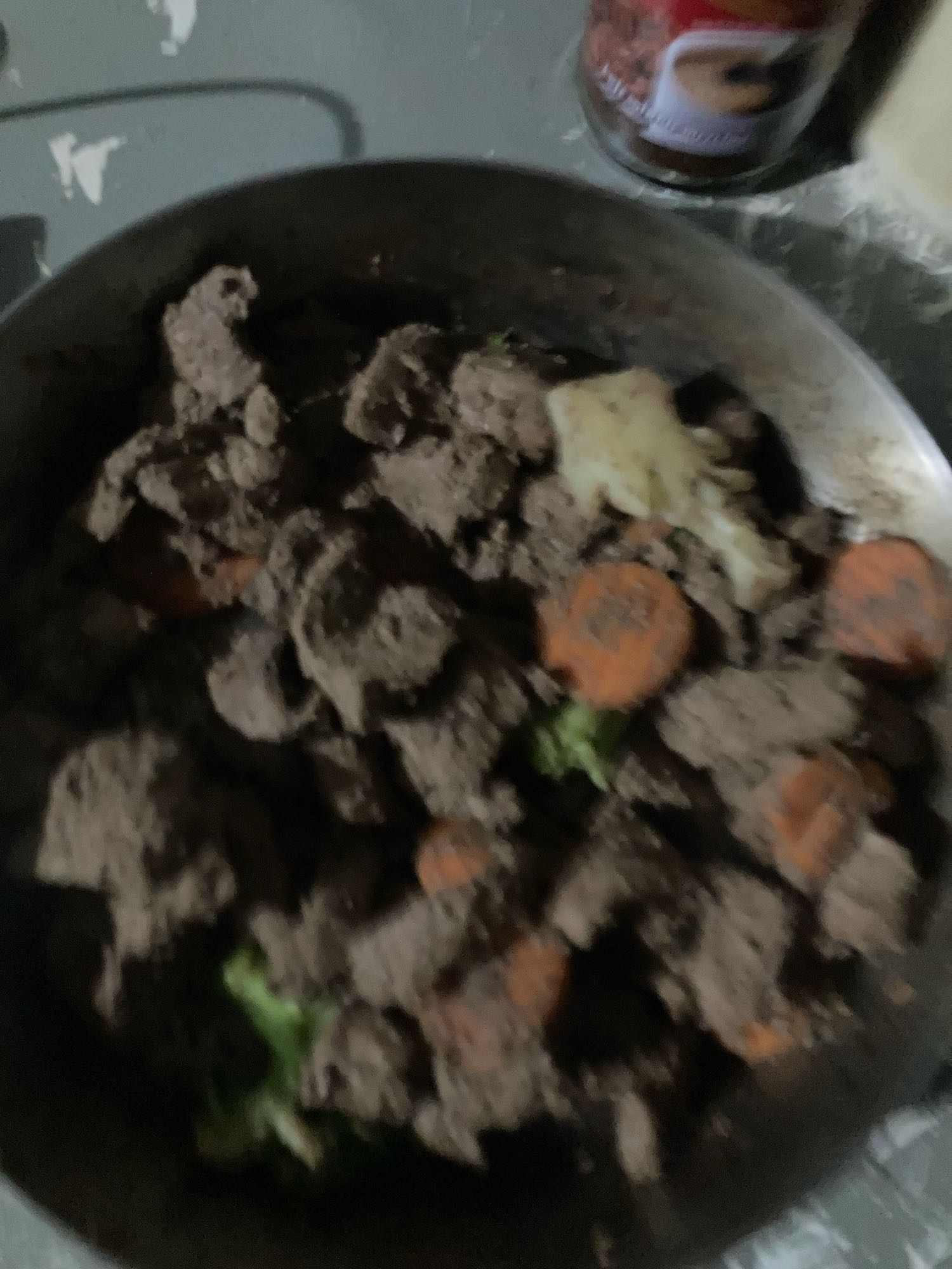 Hígado con verduras