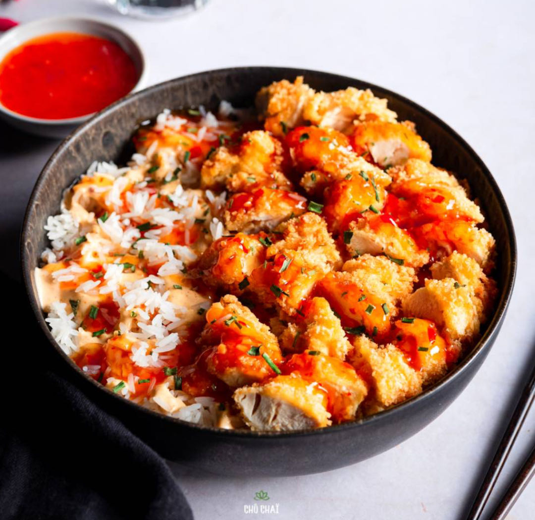 Bol poulet croustillant