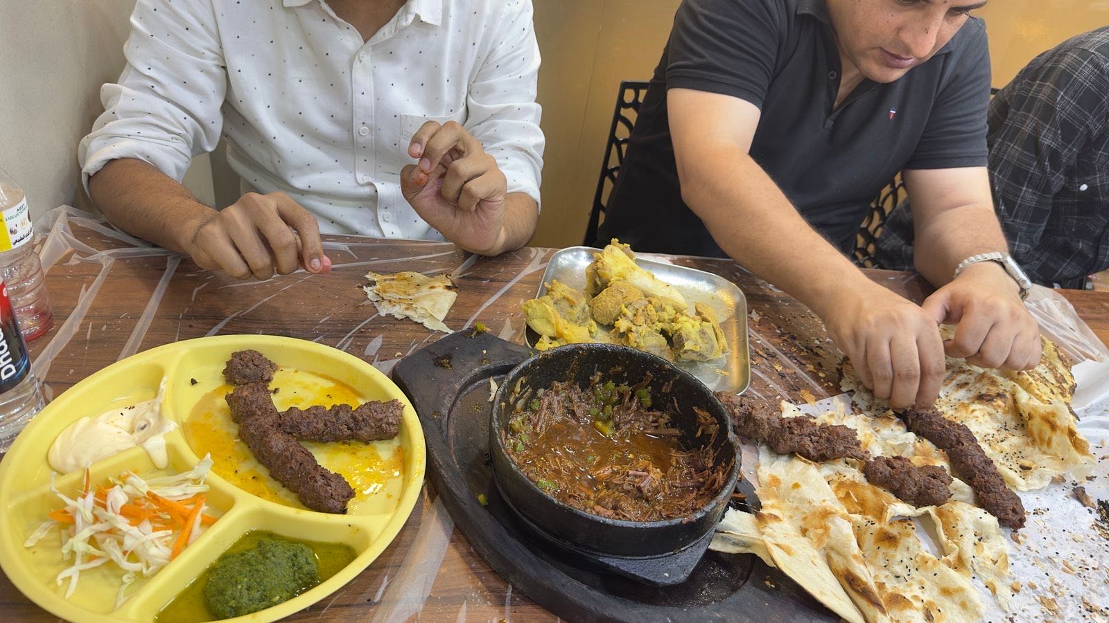 Kebab with Naan