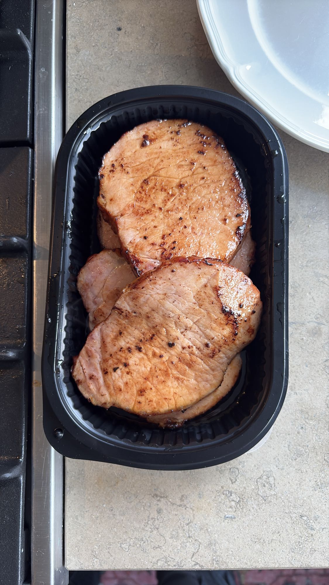 Grillad fläskkotlett