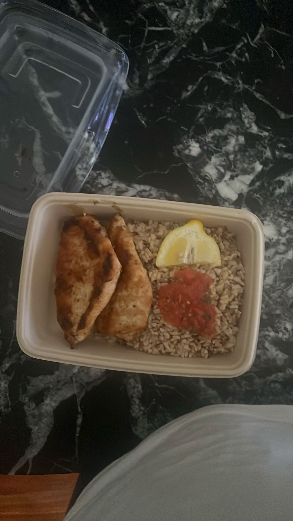 Grilled Chicken with Rice