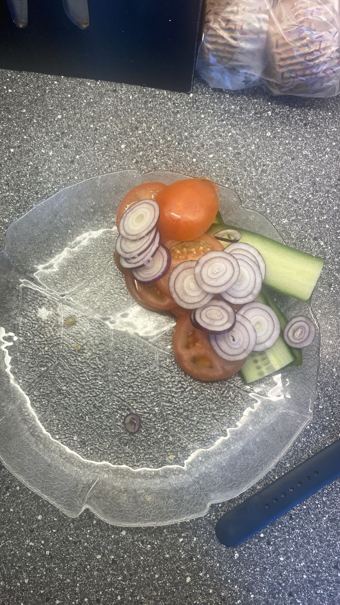 Tomat och gurksallad