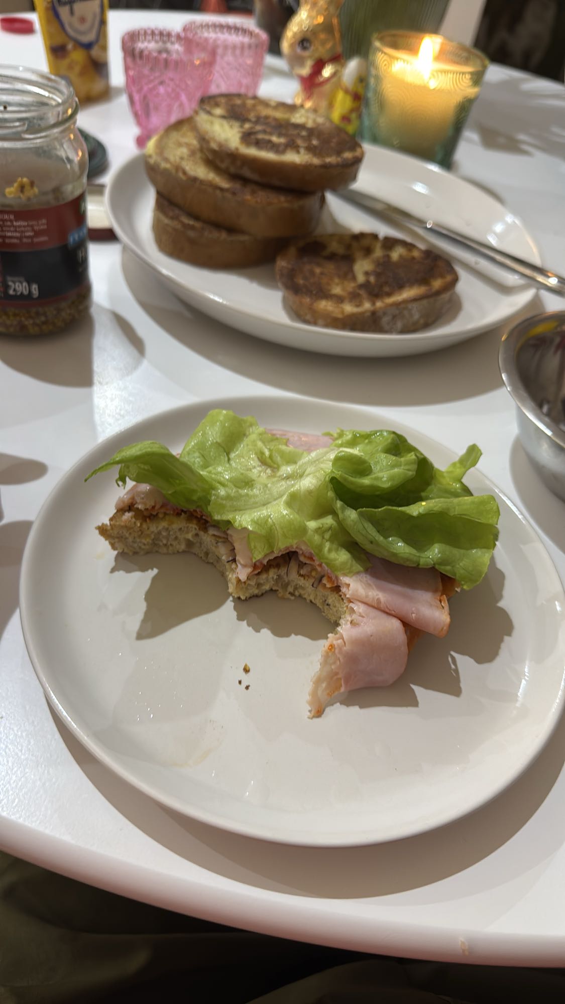 Turkey Lettuce Sandwich