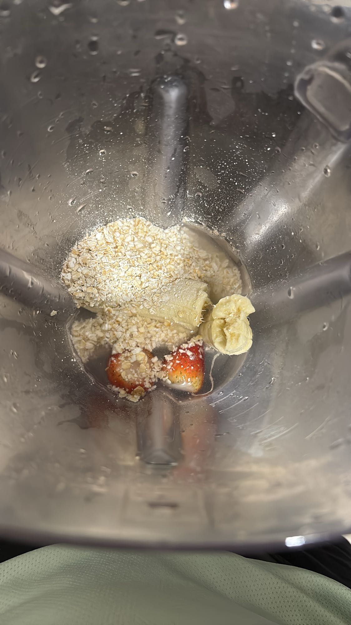 Batido de avena y fruta