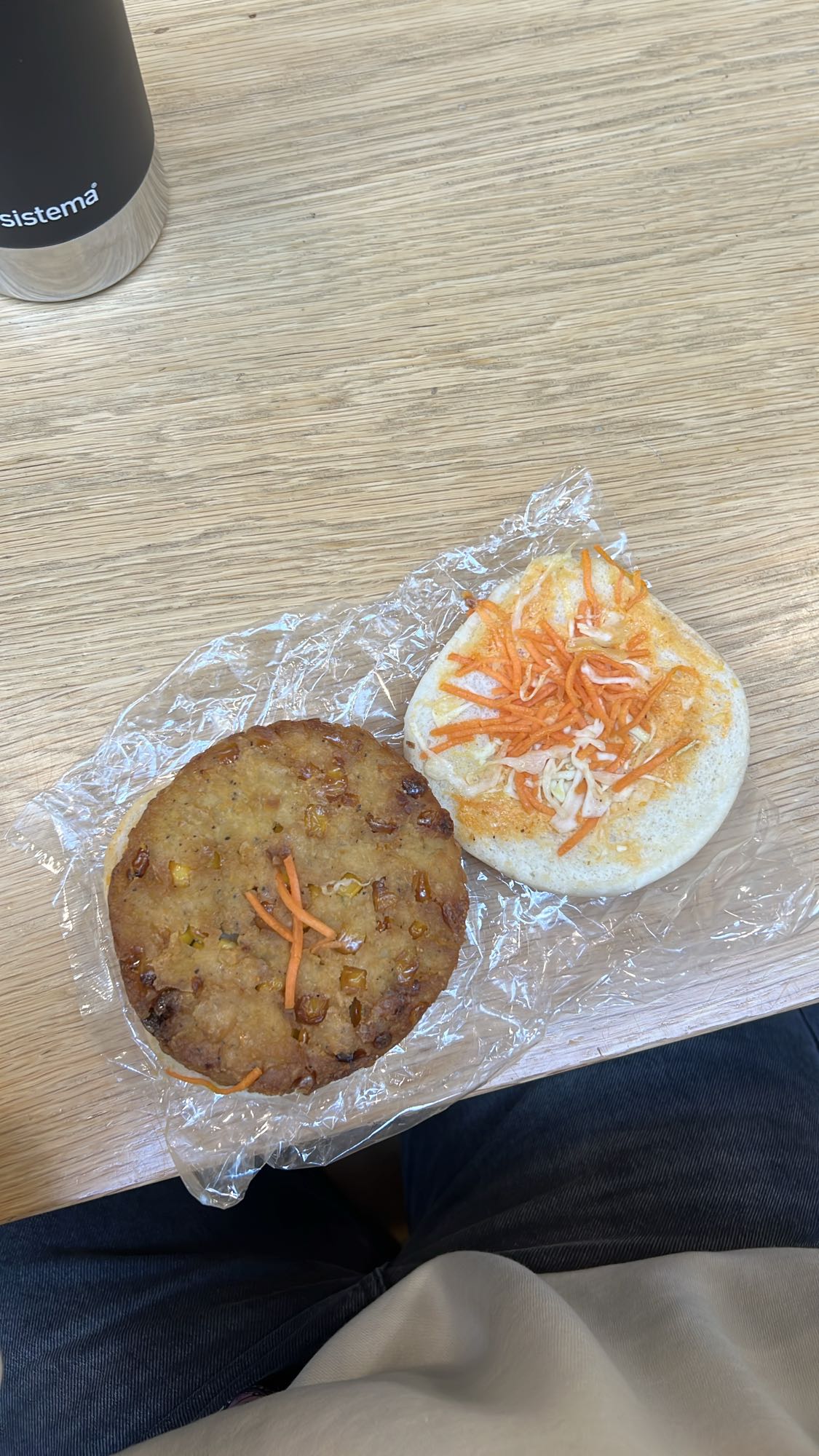 Burger végétarien simple