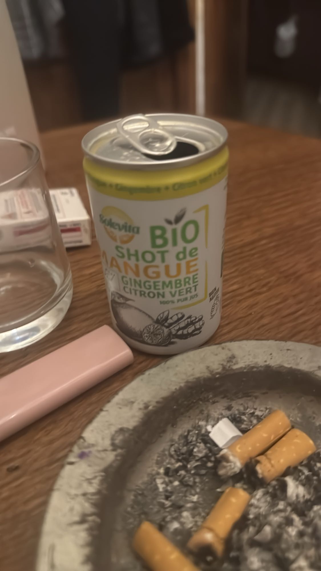 Shot mangue gingembre