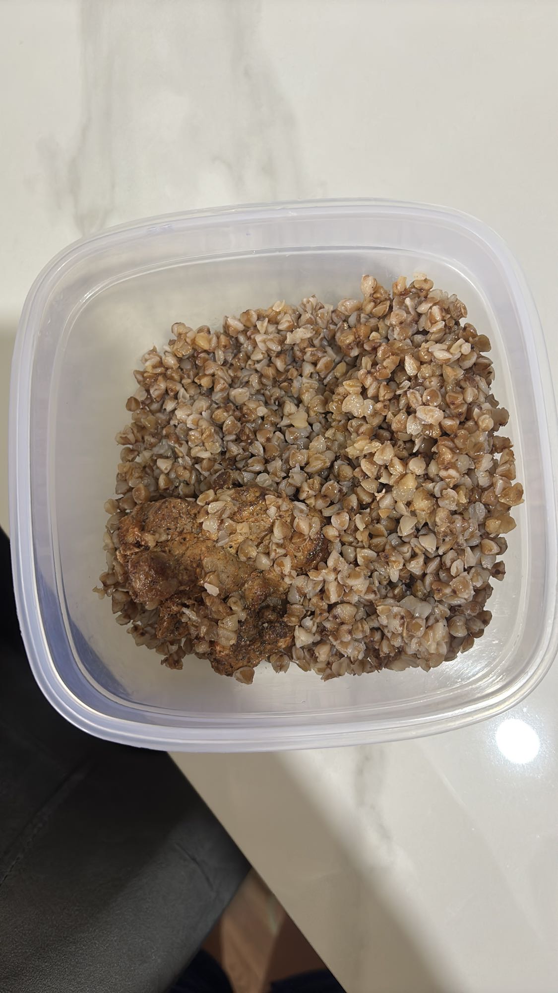 Гречка с курицей