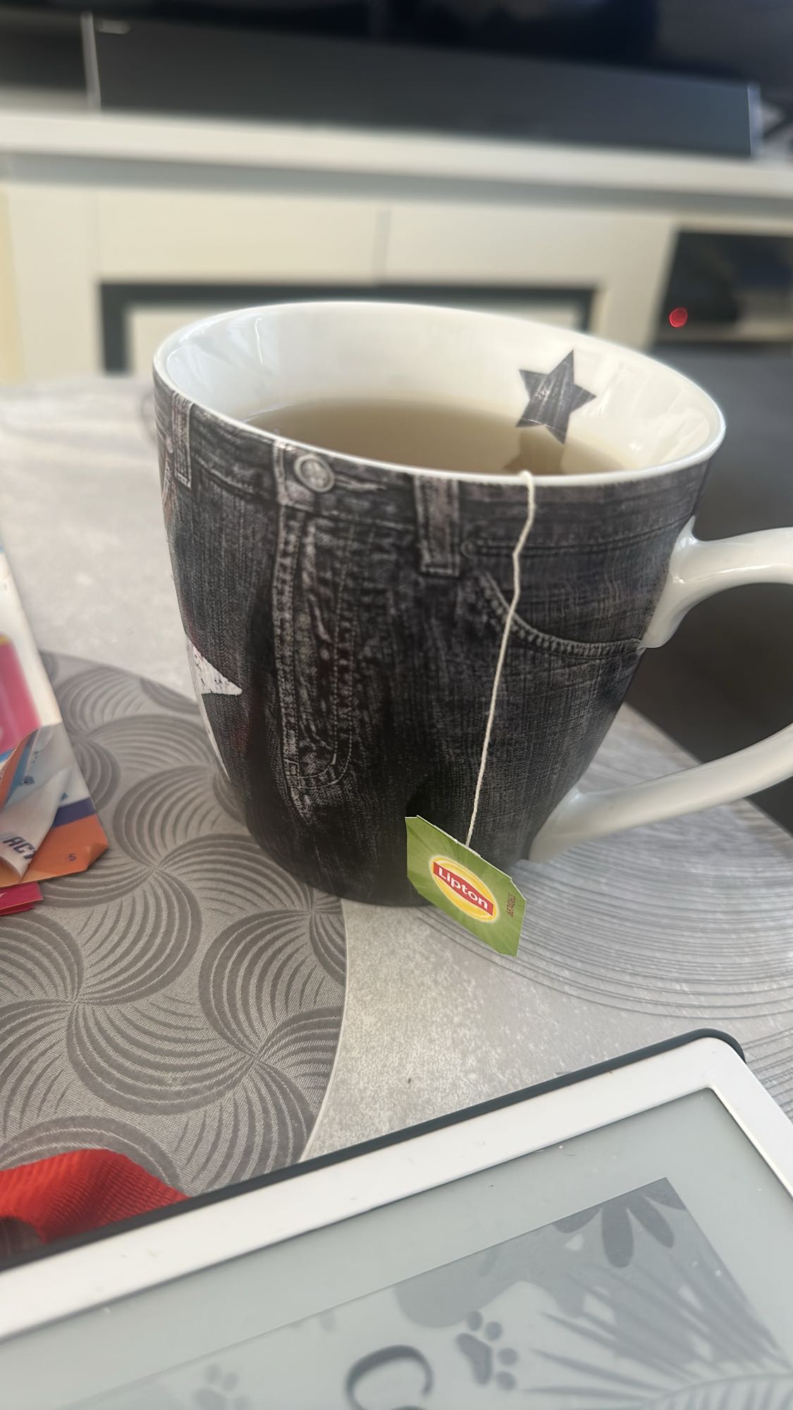 Tasse de thé Lipton