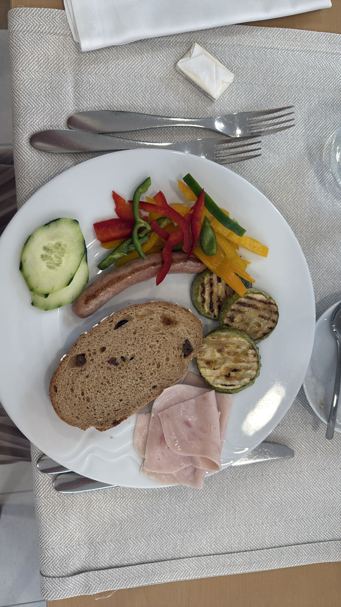 Śniadanie z warzywami