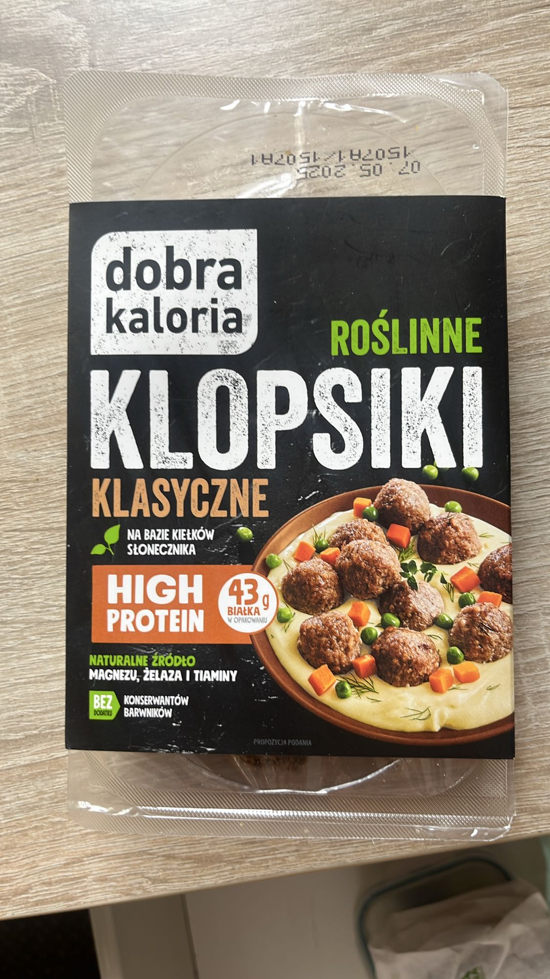 Roślinne klopsiki