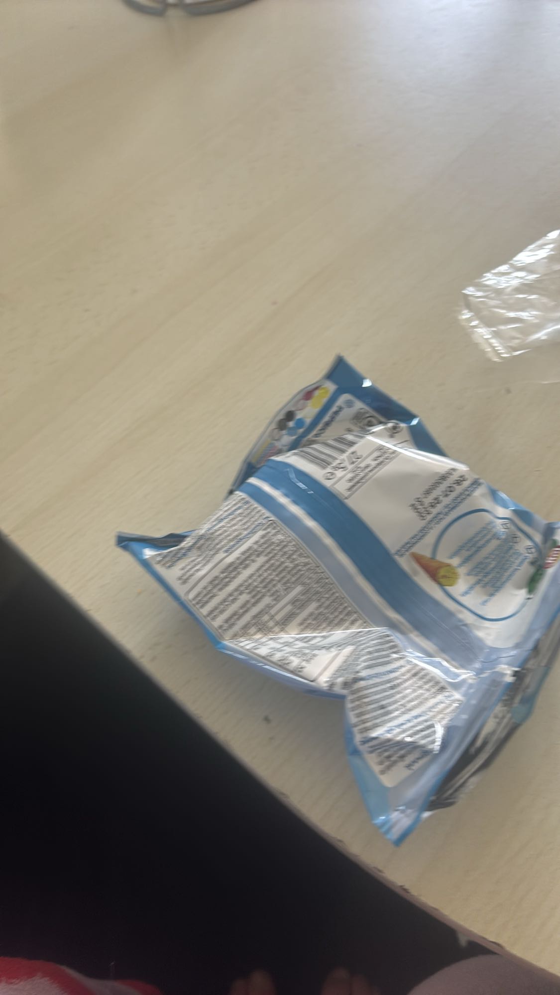 Onbekende snackverpakking