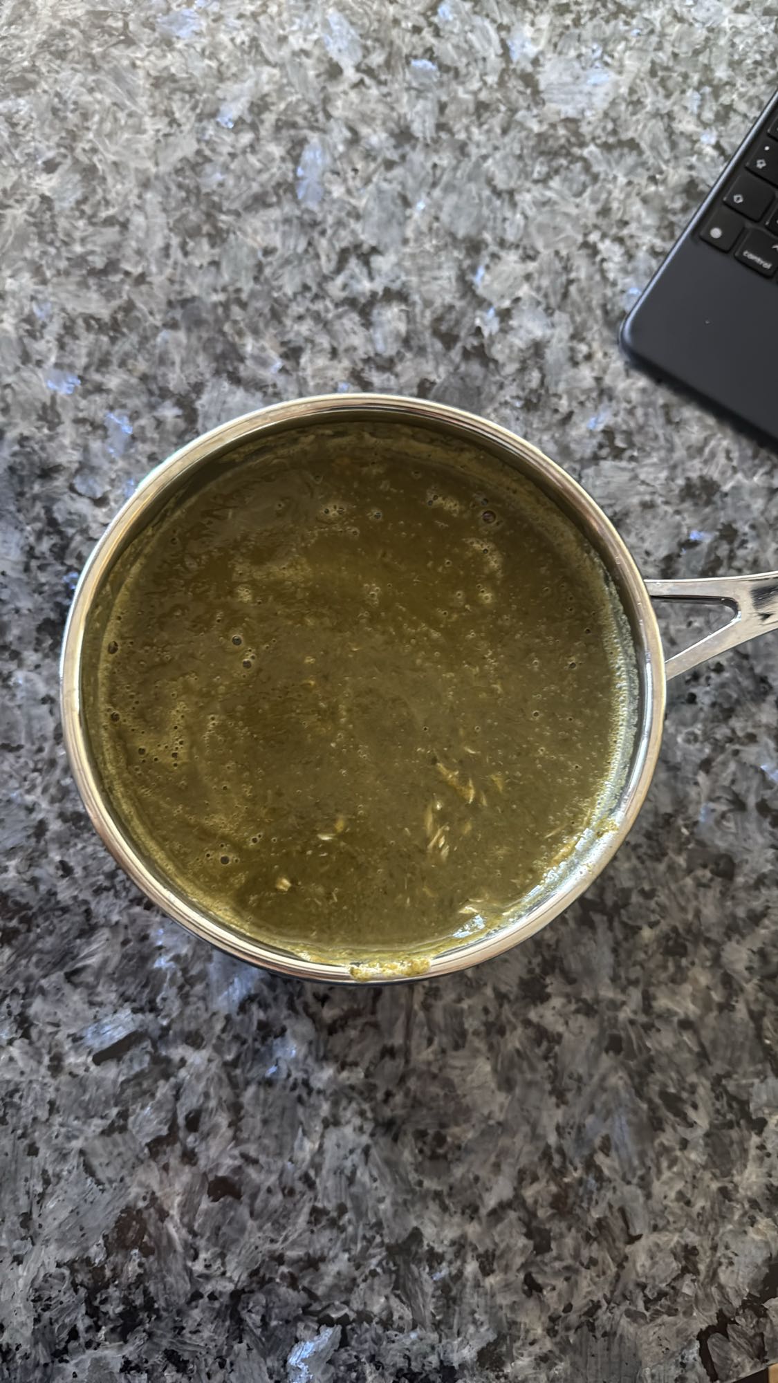 Green vegetable soup
