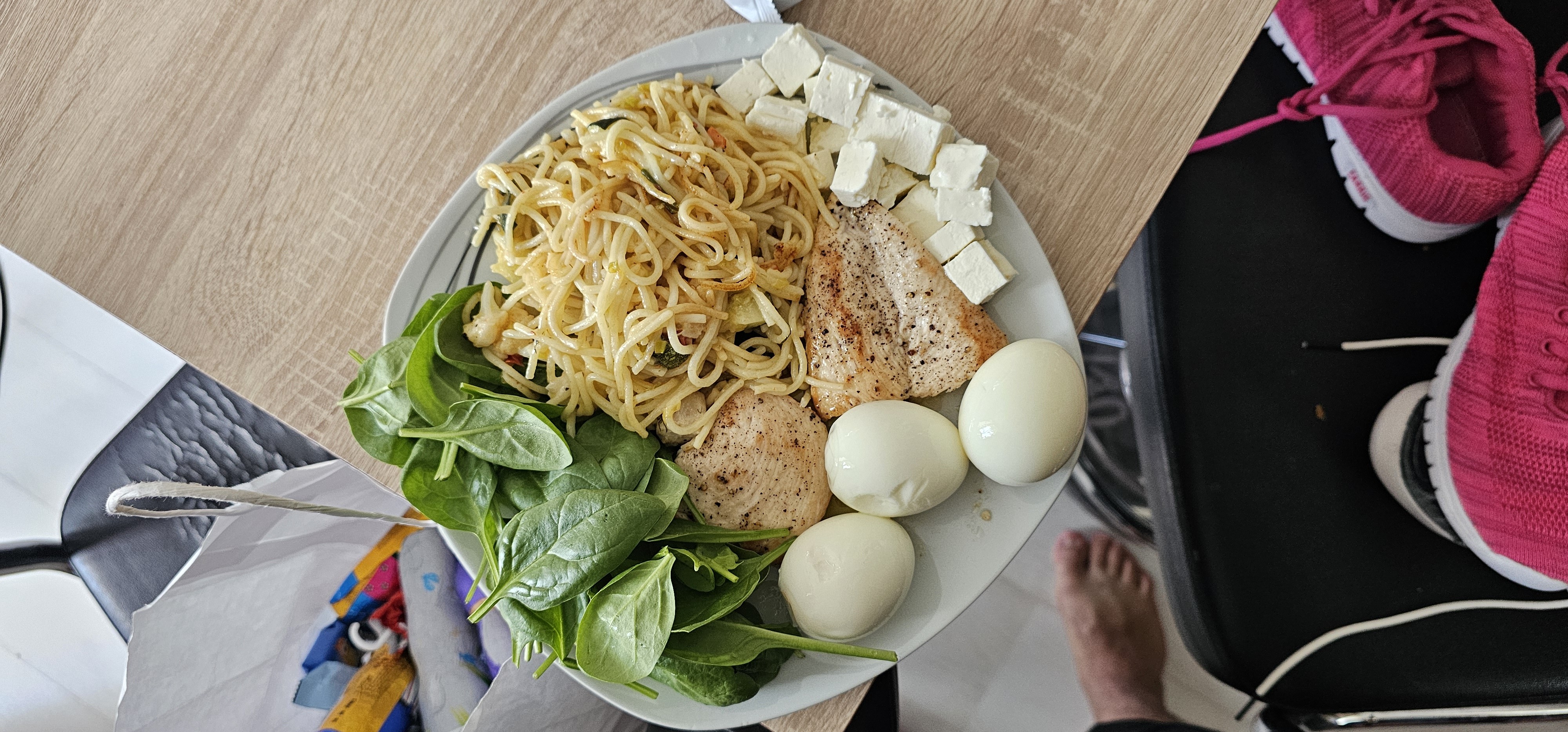 Protein Noodle Plate