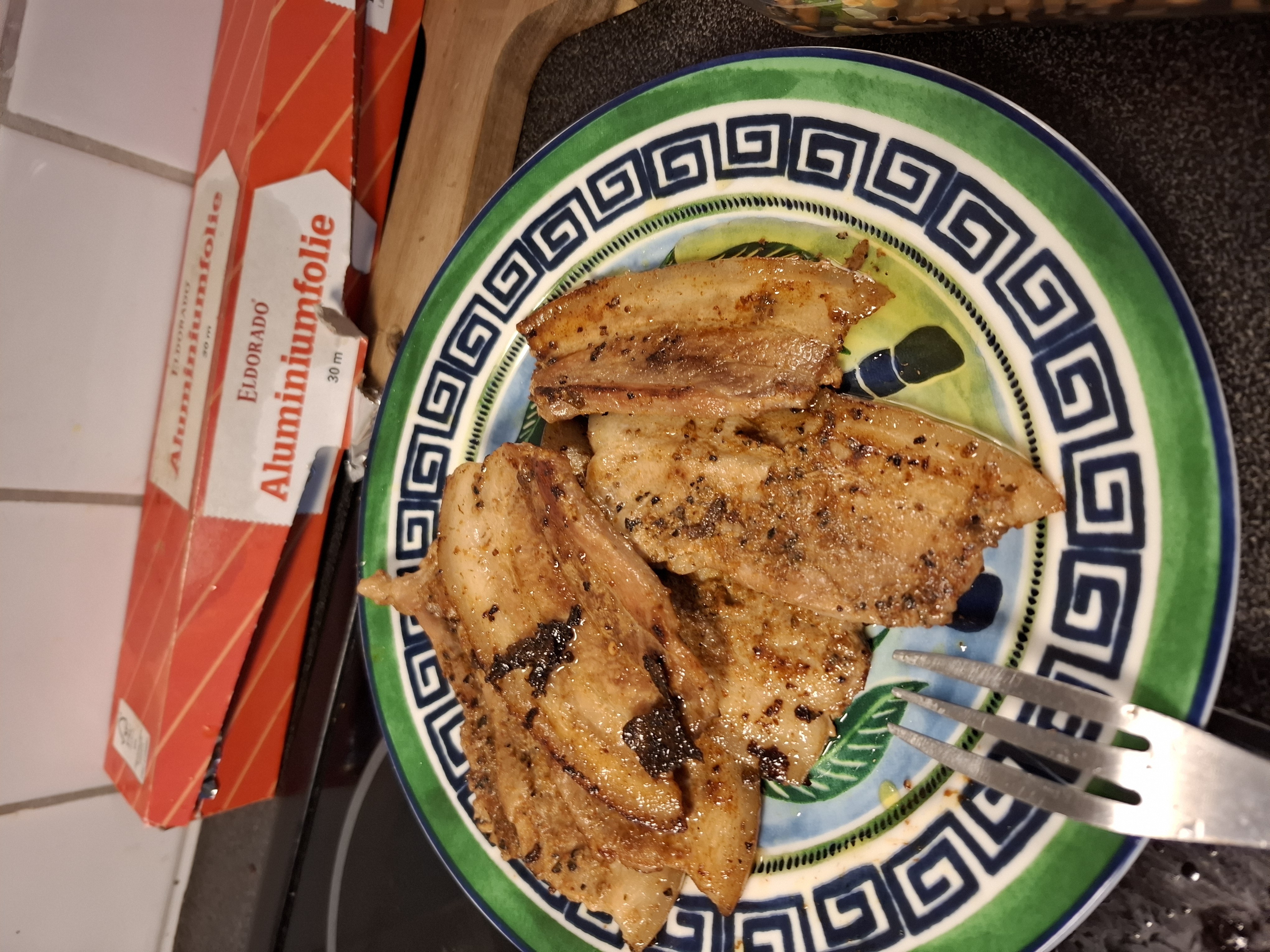 Grilled Mackerel Fillets