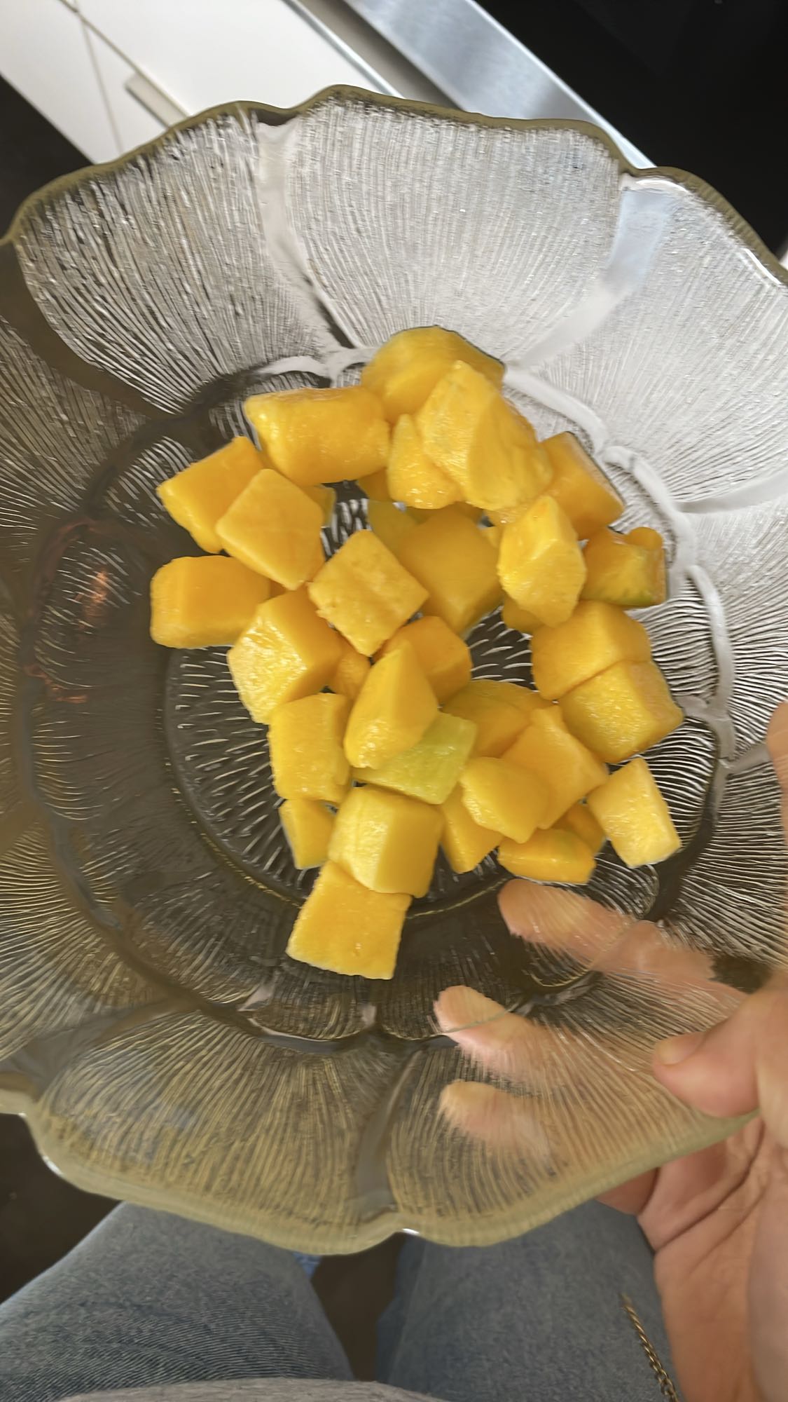 Cubos de mango