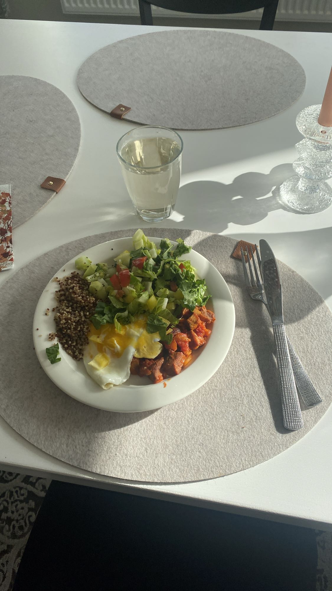 Ägg- och grönsaksbowl