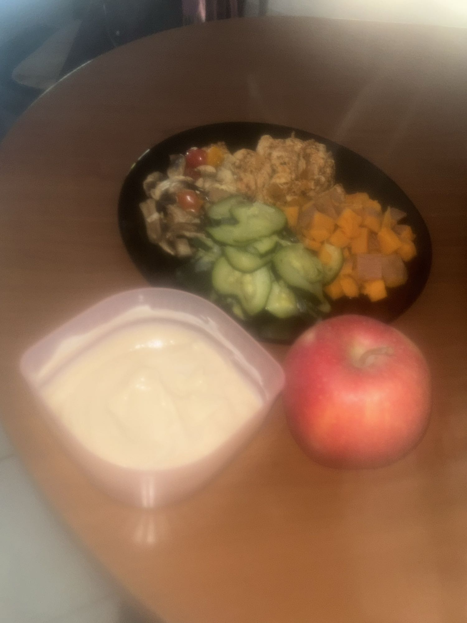 Assiette santé variée