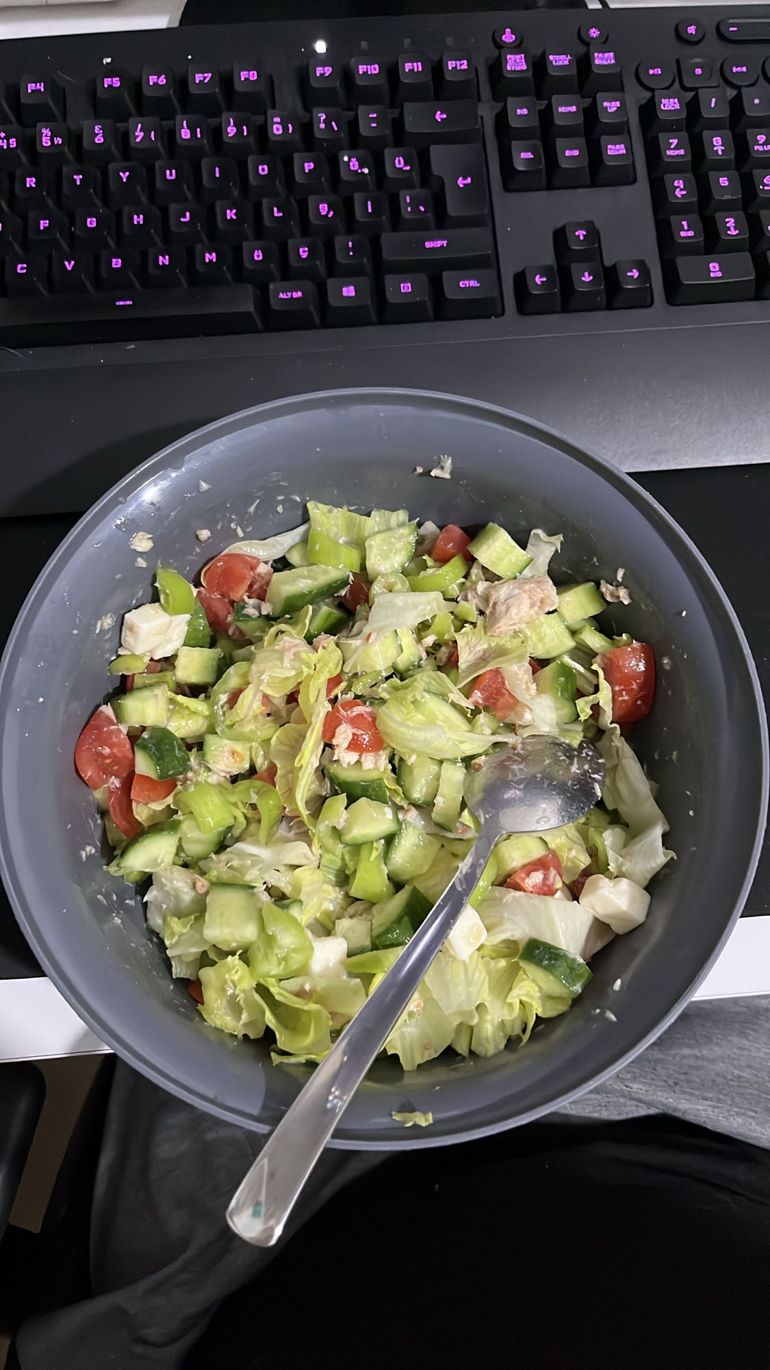 Ton balıklı salata