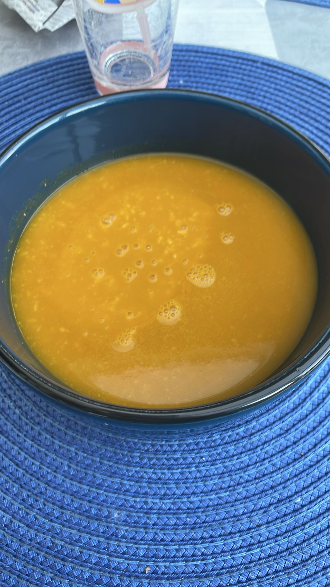 Soupe de carottes