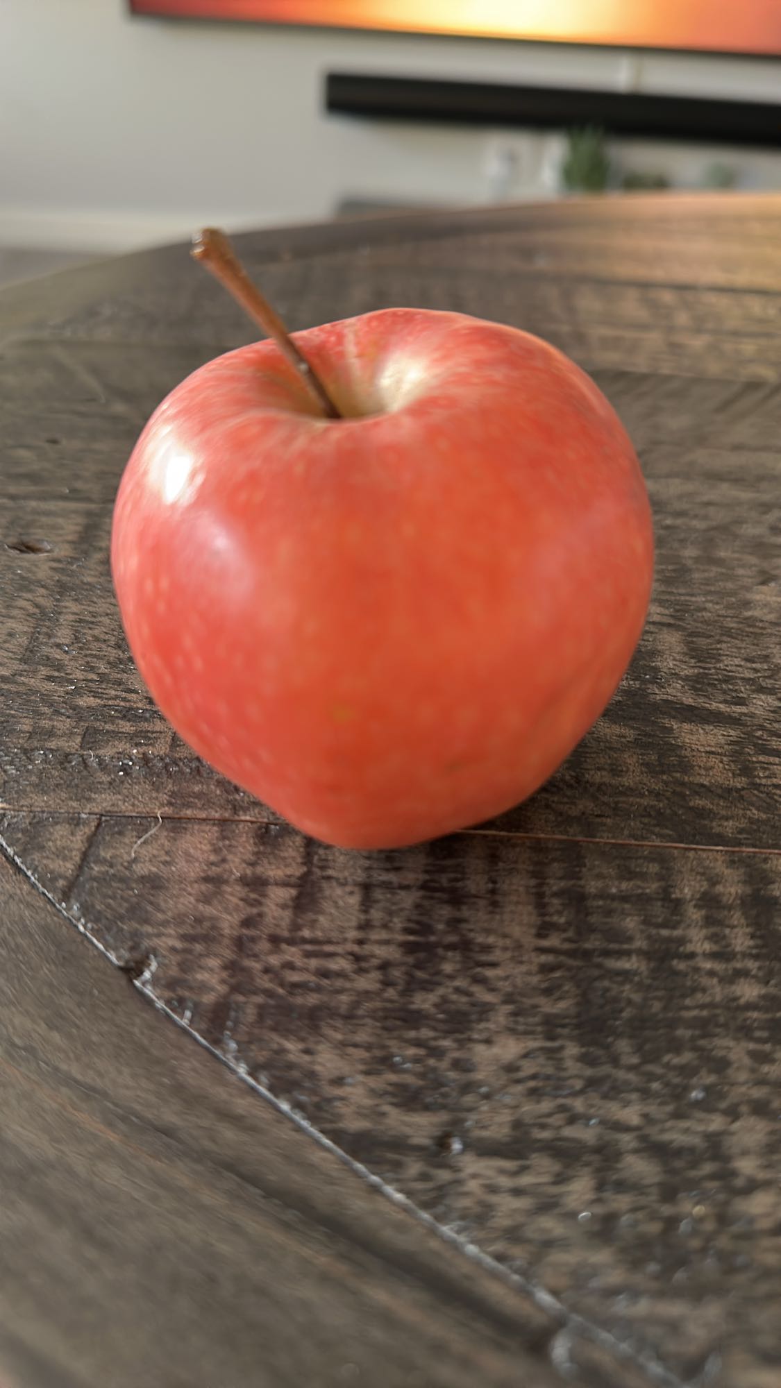 Röd äpple