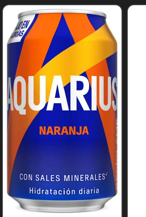 Bebida Aquarius Naranja