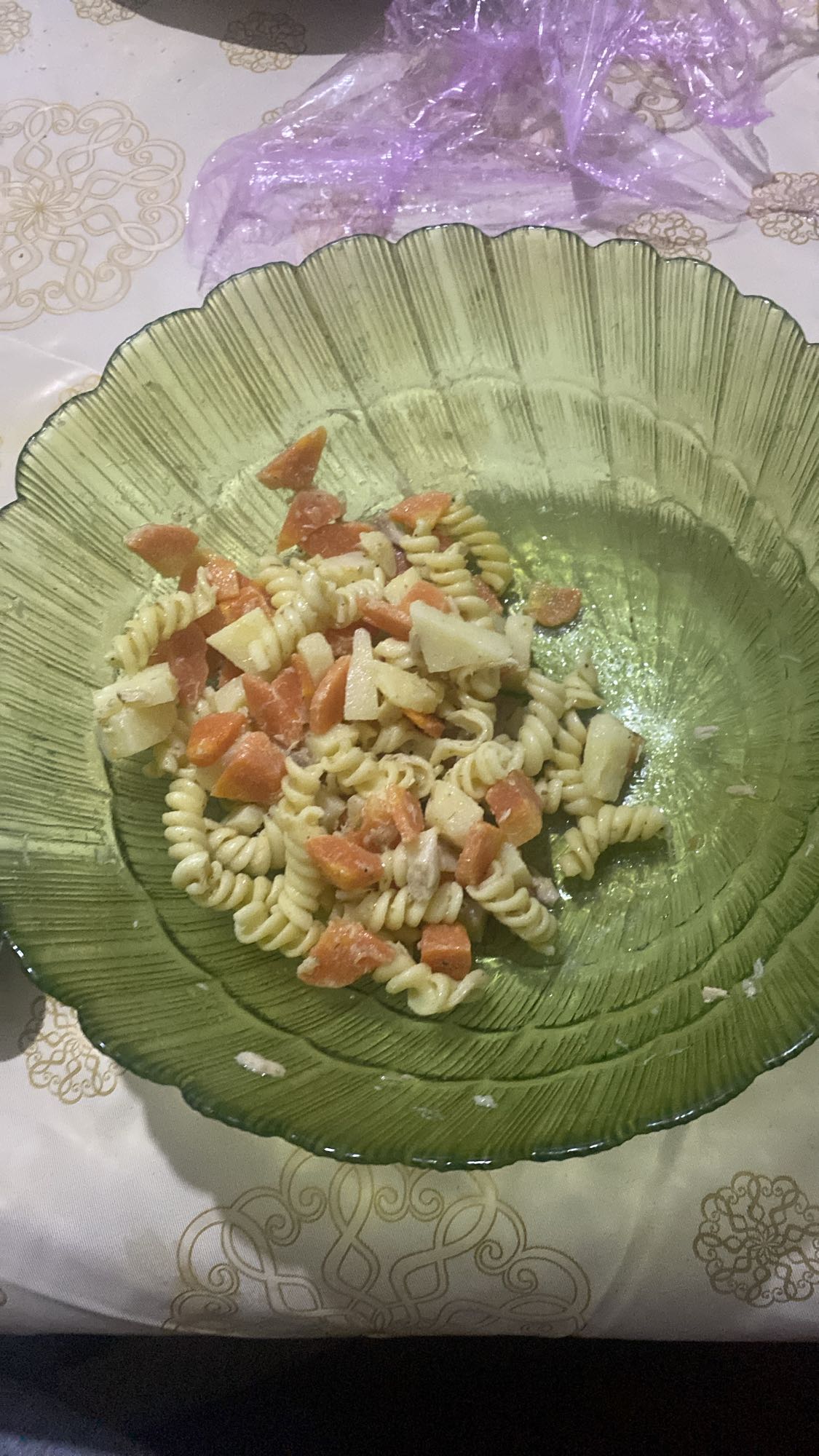 Salade de pâtes légumes