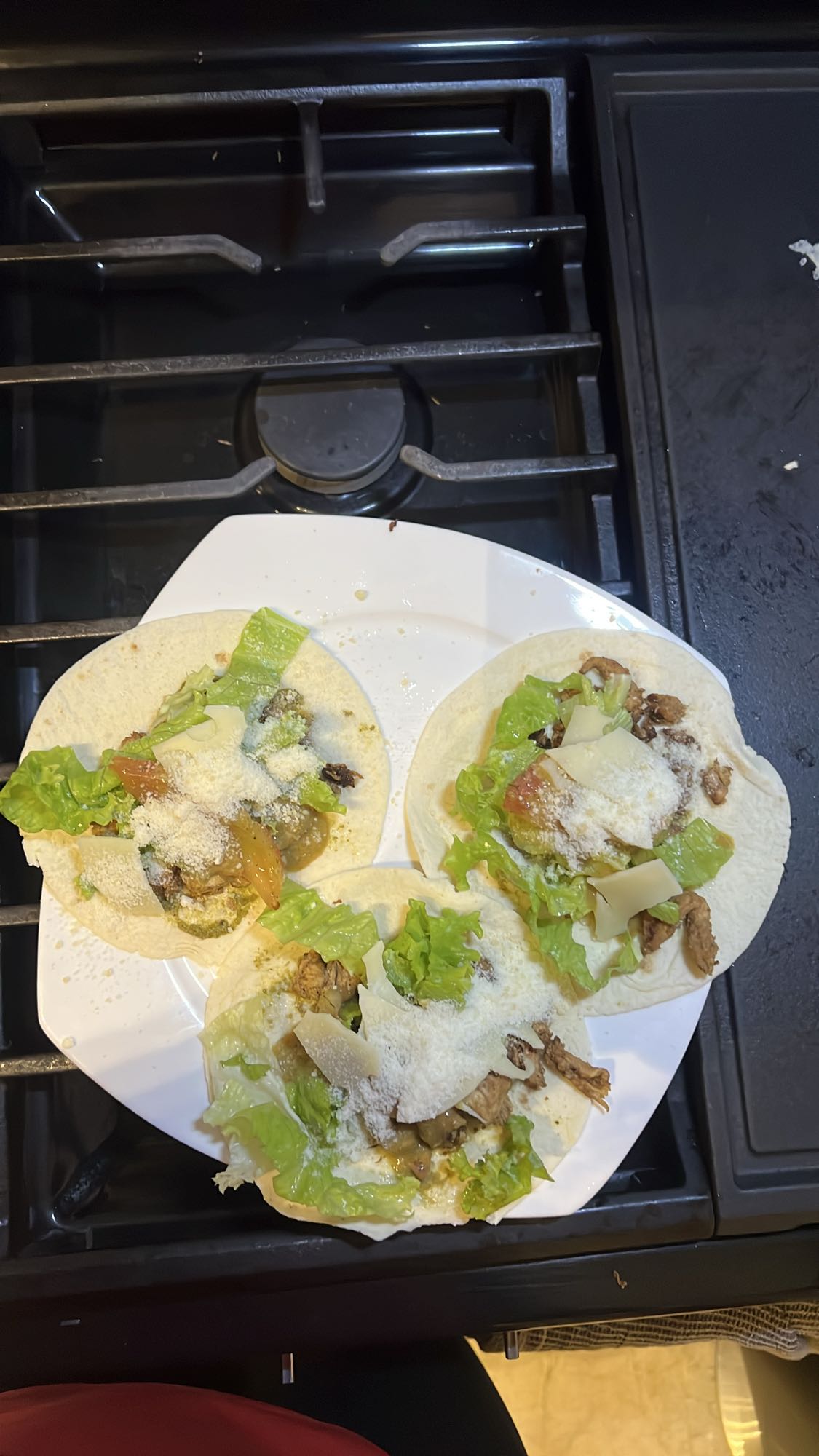 Chicken Lettuce Tacos