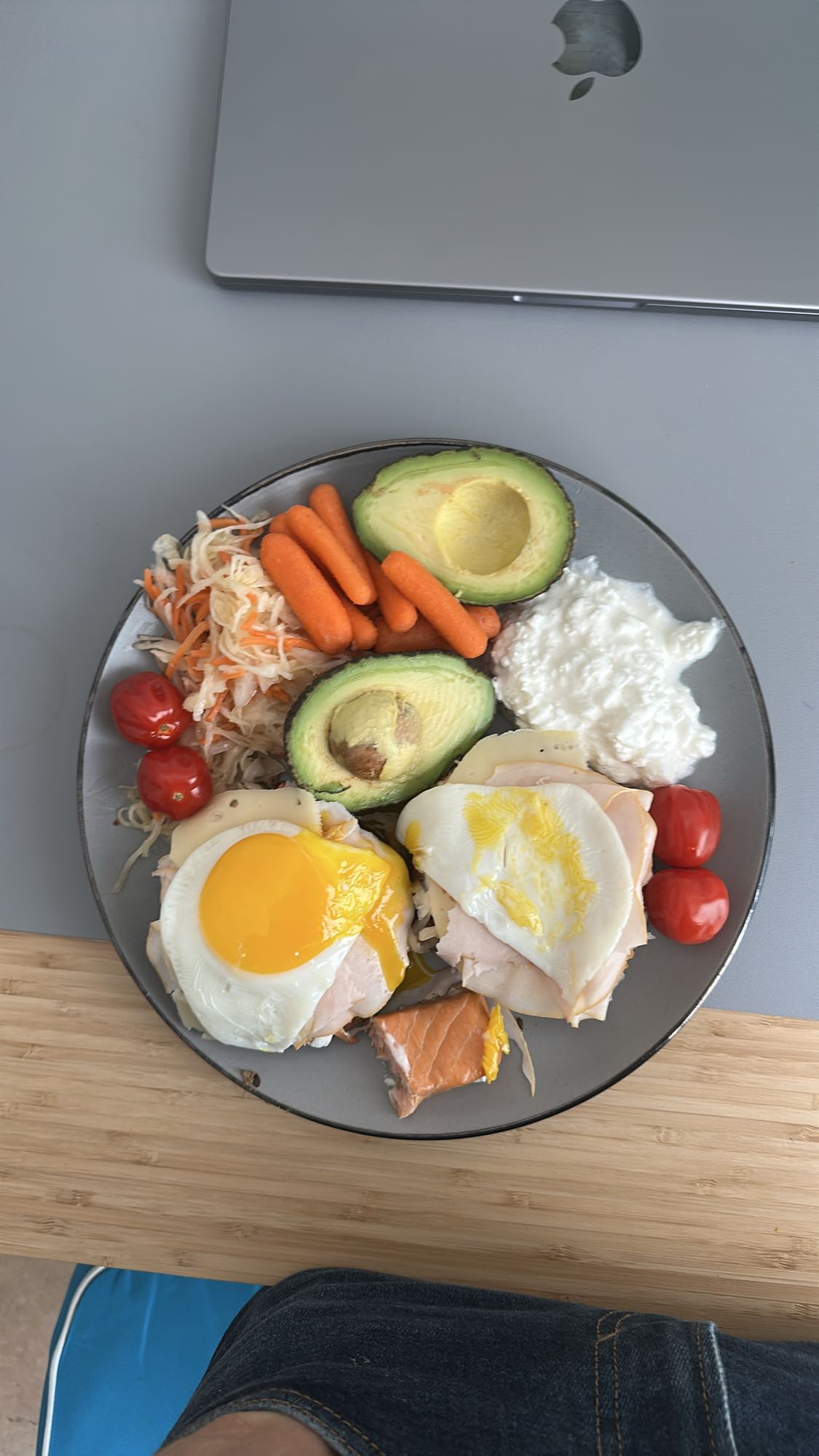 Plato saludable mixto