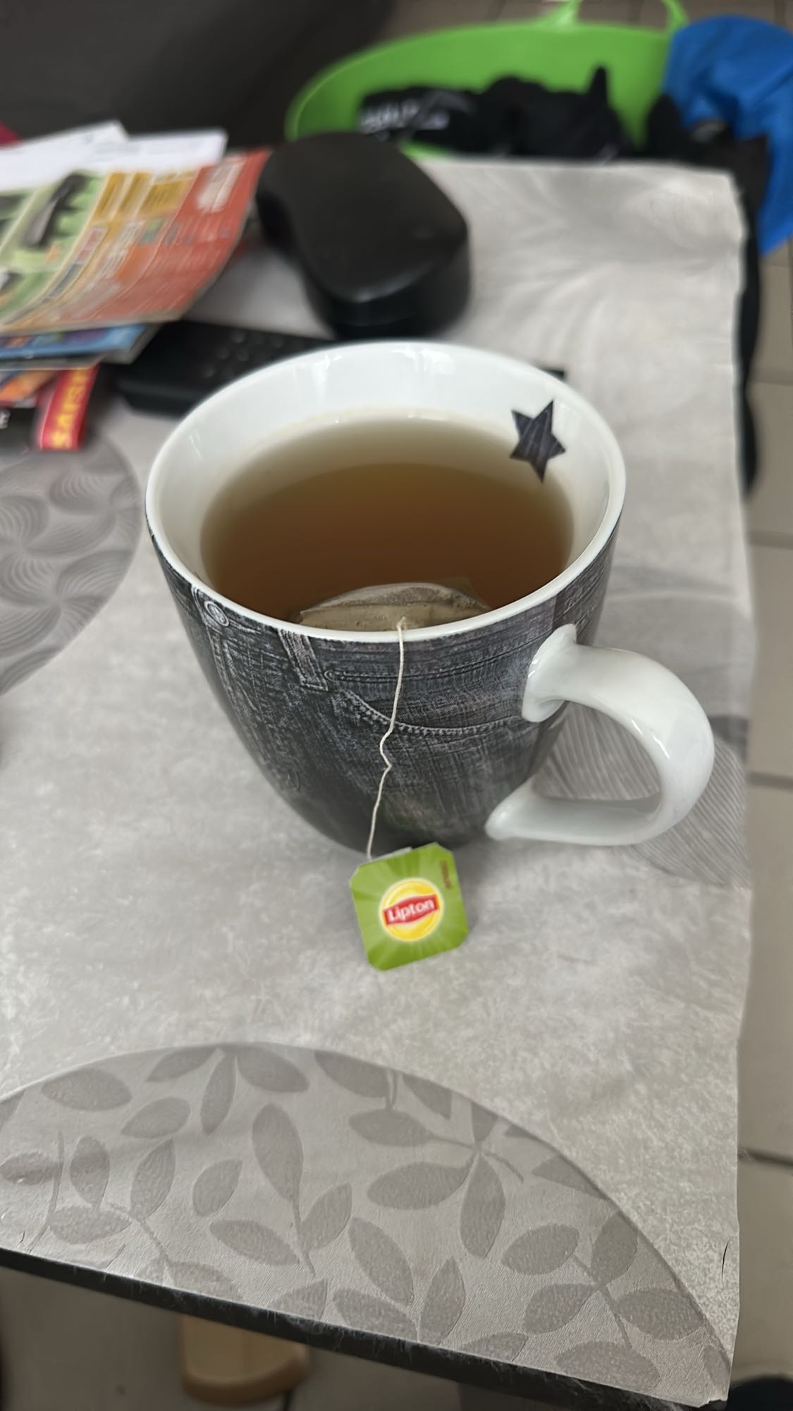 Tasse de thé Lipton