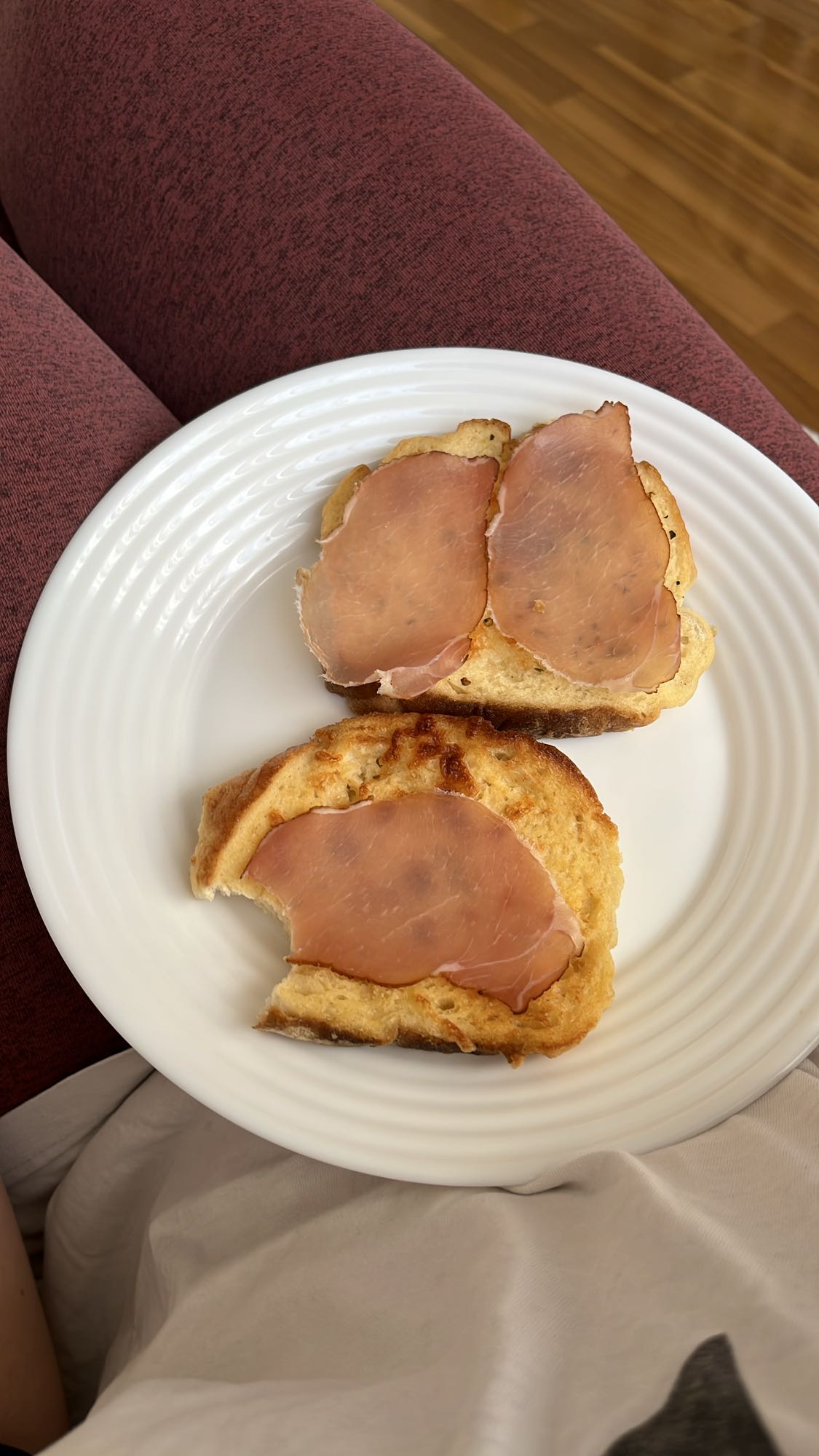 Ham on Toast